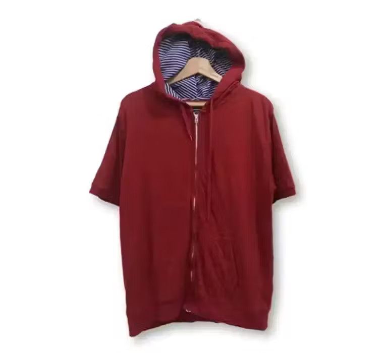 Global Work Japanese Brand Global Work Plain Reversible Hoodies Size US M / EU 48-50 / 2 - 1 Thumbnail