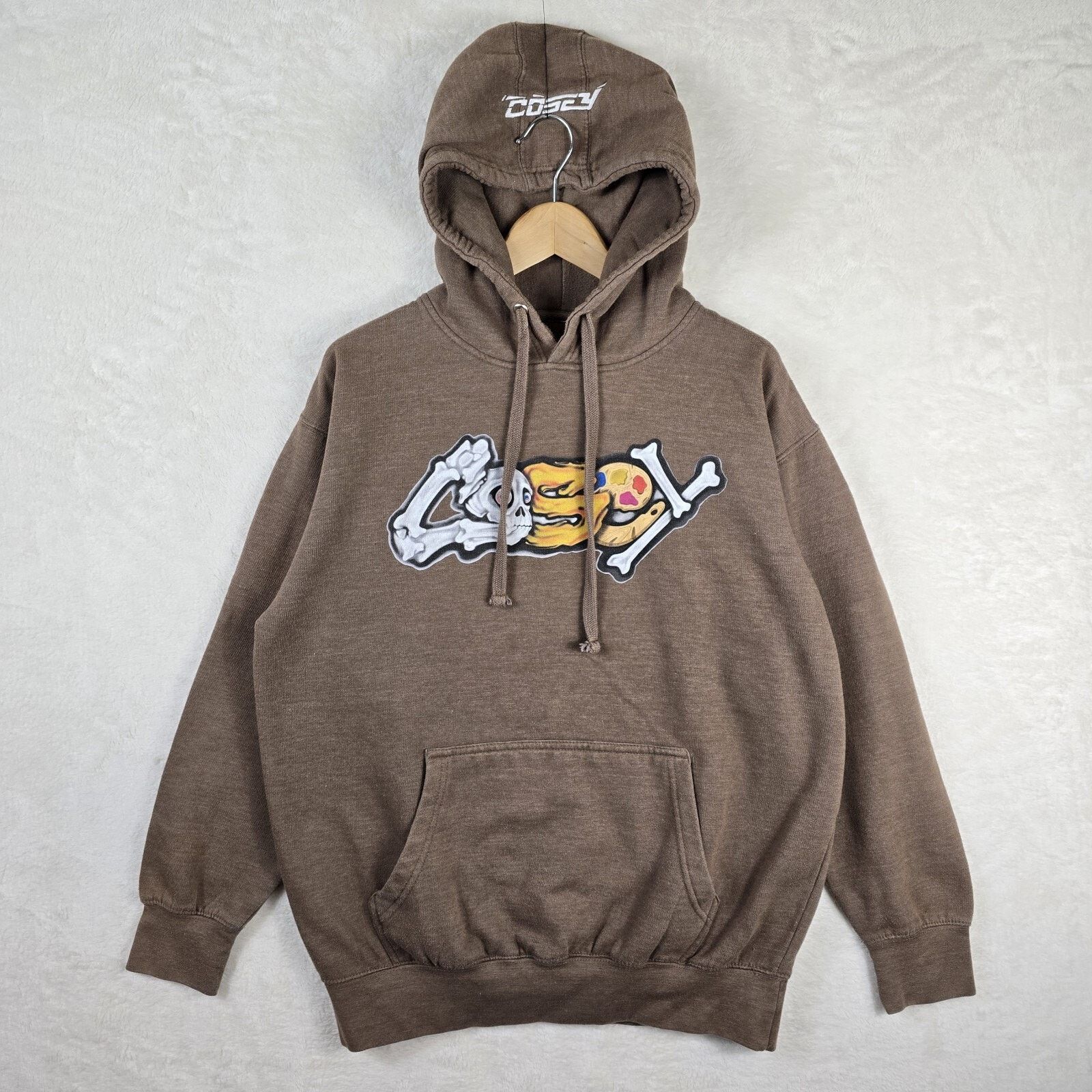 cosey Cosey Newport Pleasure Hoodie Sweatshirt Large Hip-Hop Skull Size US L / EU 52-54 / 3 - 2 Thumbnail