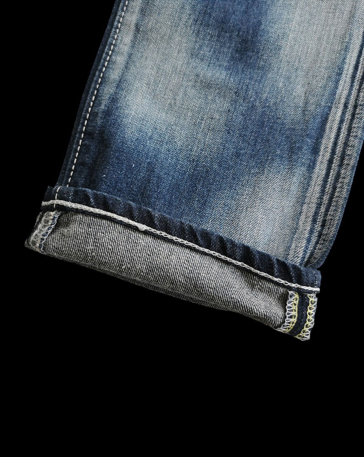 Tornado Mart Edwin vienus whiskering jeans Size 29" - 8 Thumbnail