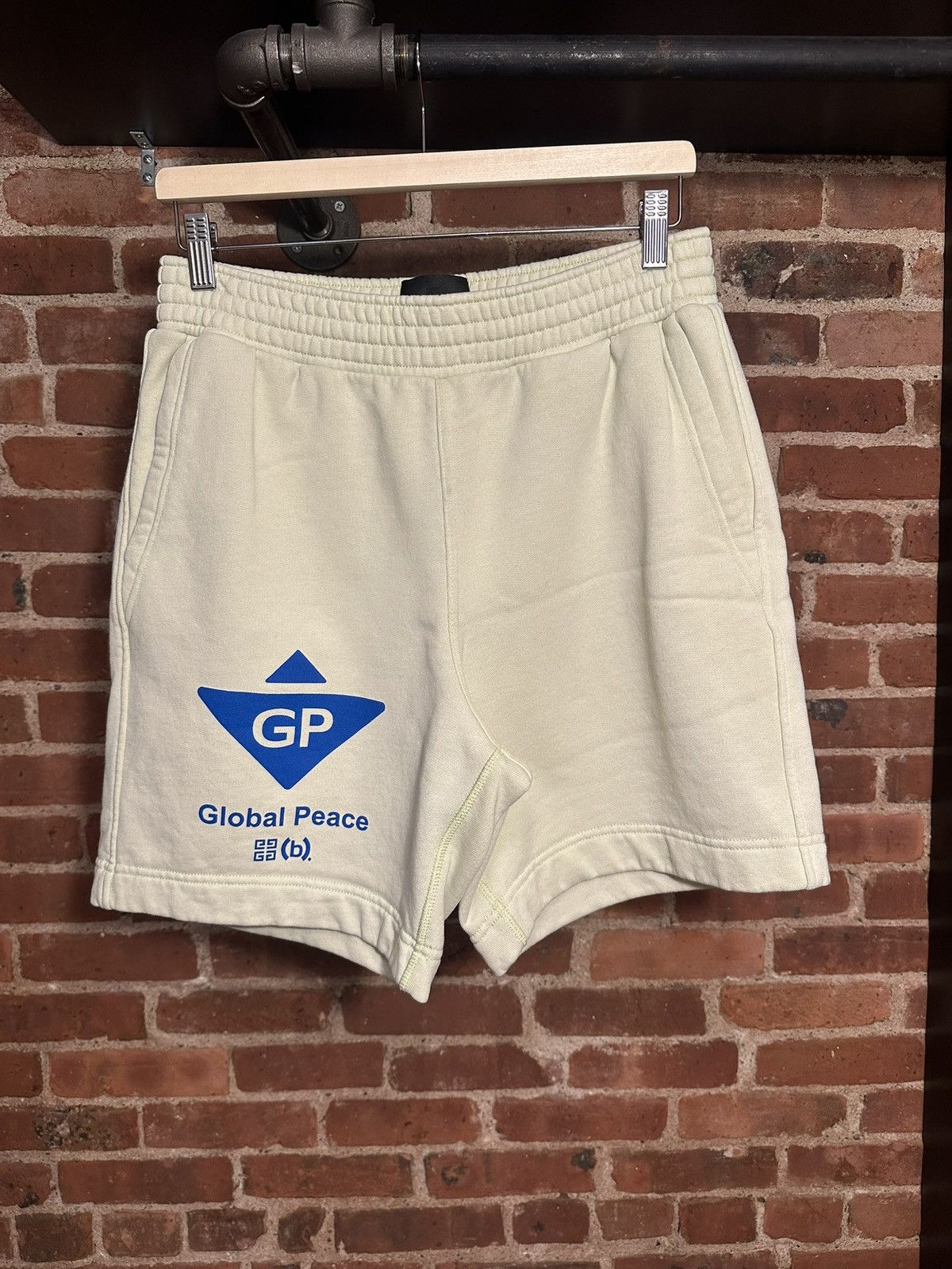 (B).Stroy × Givenchy SS/23 Capsule collection Global Peace Shorts Size US 30 / EU 46 - 1 Thumbnail