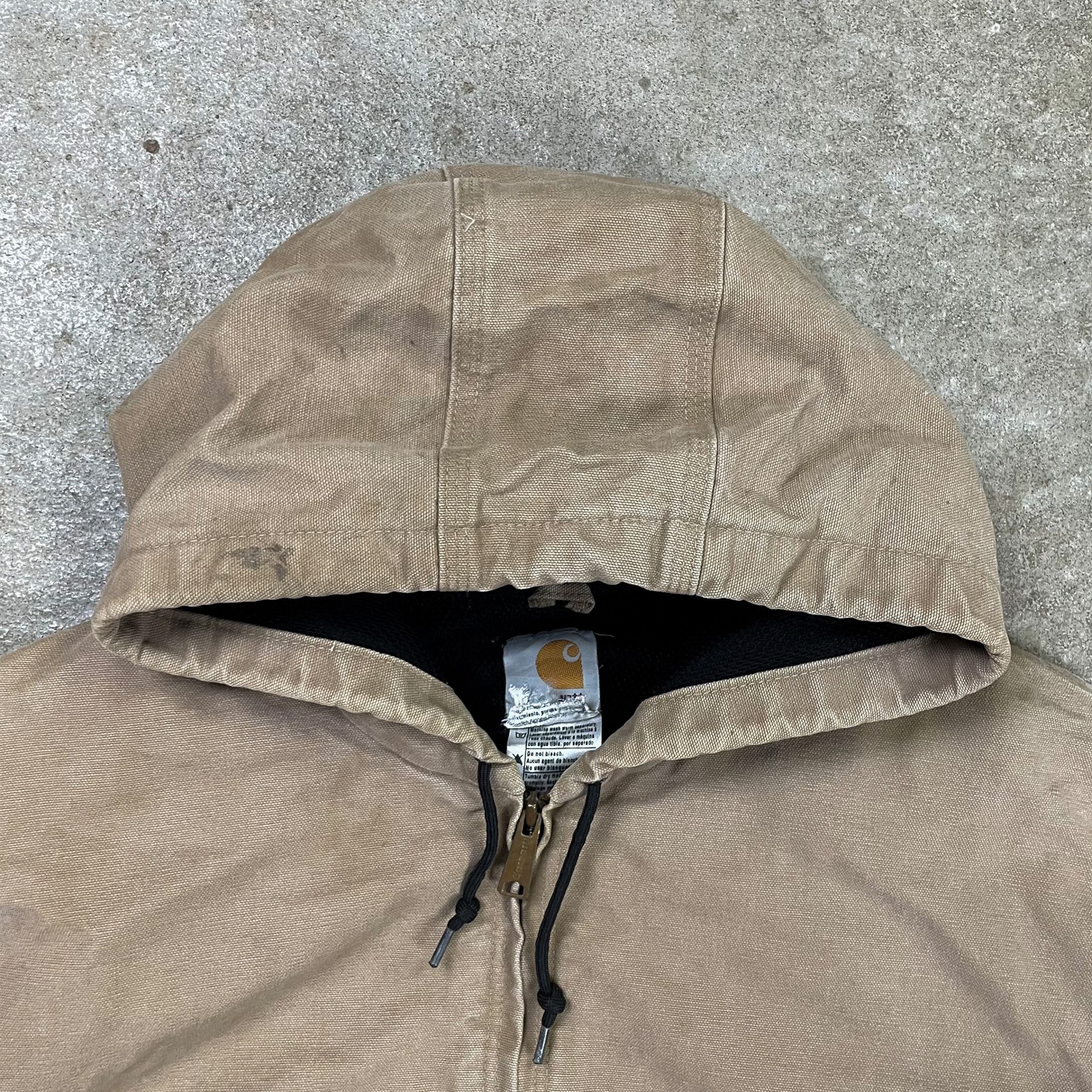 Carhartt × Vintage Carhartt Faded Beige Active Work Jacket Size US L / EU 52-54 / 3 - 2 Thumbnail