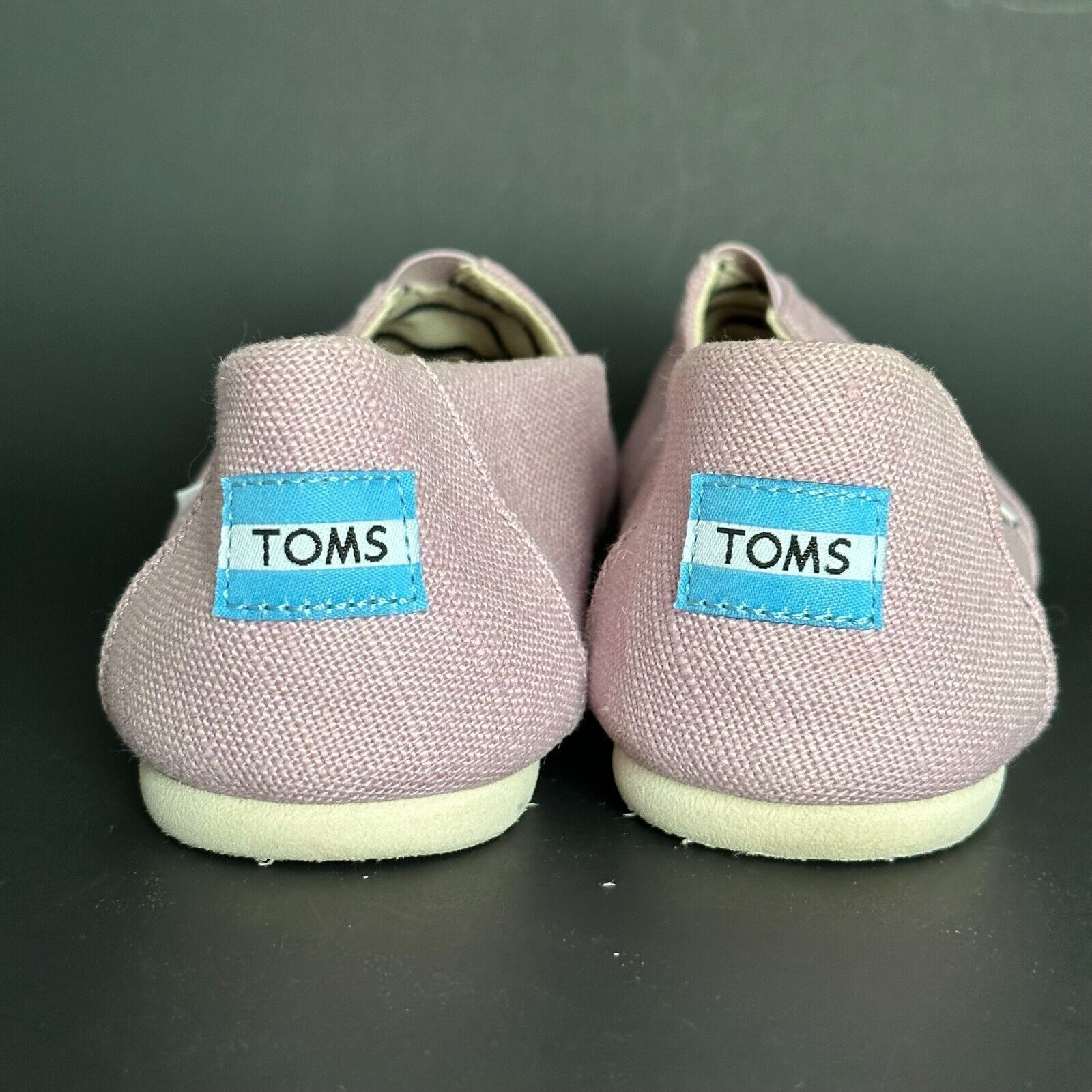 Toms TOMS Shoes Slip On, Light Purple Womens Size 6M Boat Shoe Size US 9 / IT 39 - 8 Thumbnail
