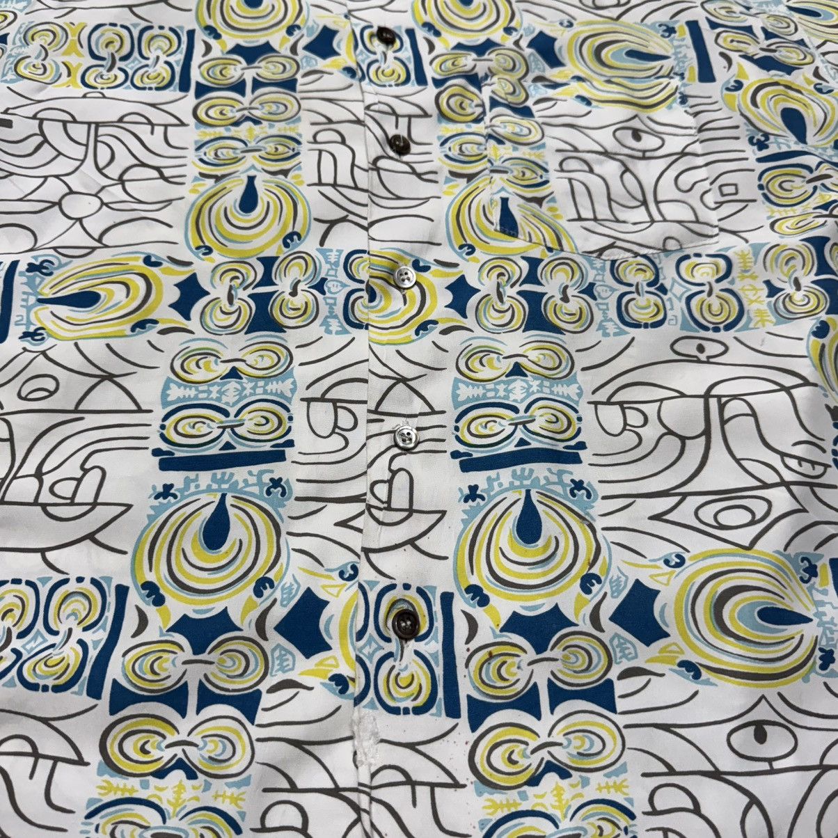 Sugar Cane Sugarcane Abstract Rayon Shirt Size US M / EU 48-50 / 2 - 12 Thumbnail
