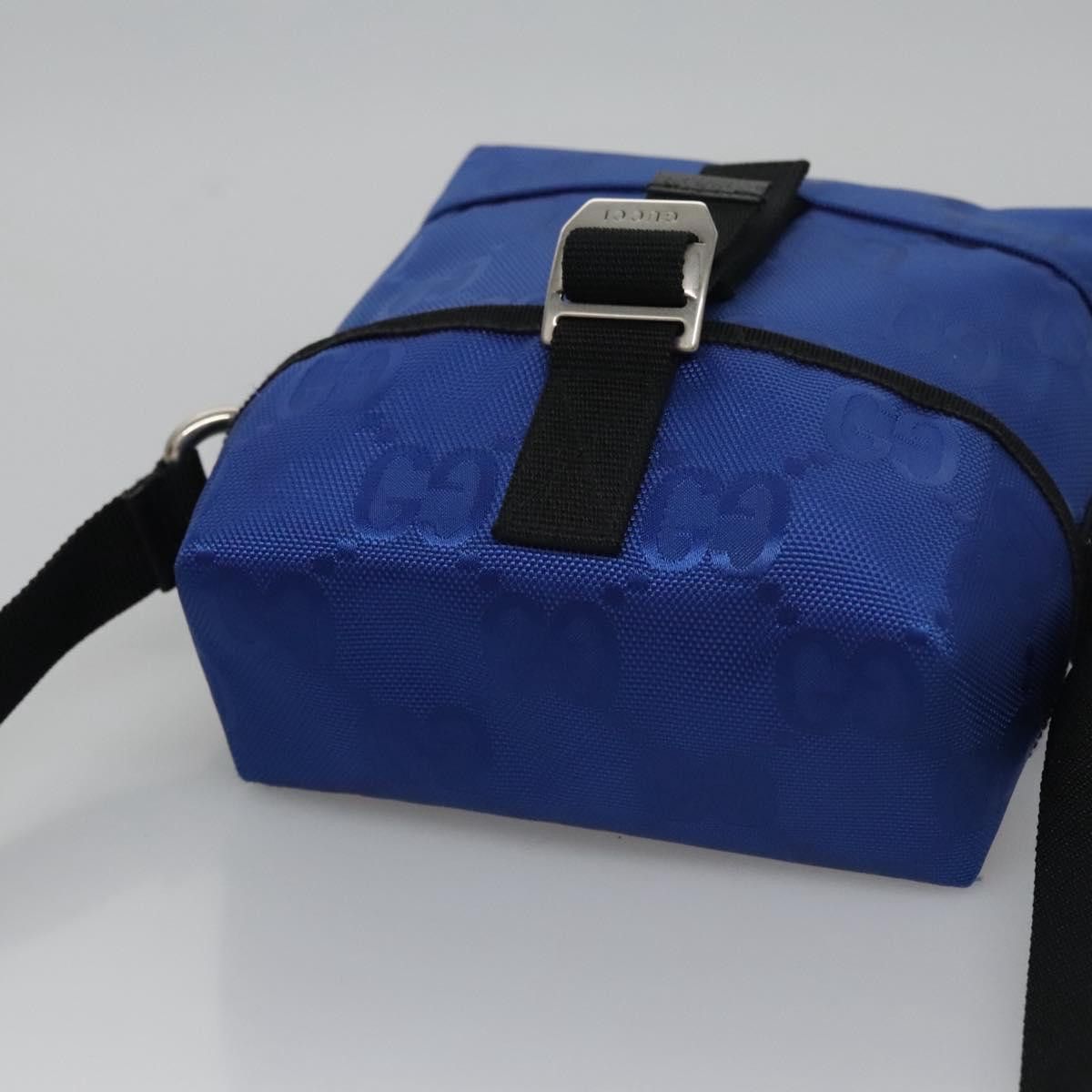 Gucci GUCCI GG Canvas Shoulder Bag Blue Size ONE SIZE - 6 Thumbnail