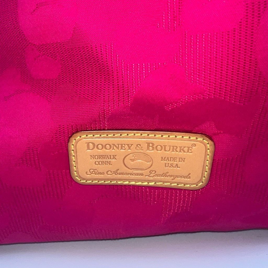 Dooney & Bourke Dooney & Bourke Large Canvas And Vachetta Leather Tote Bag Size ONE SIZE - 2 Thumbnail