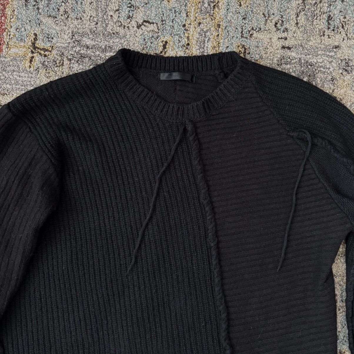 The Viridi-anne Patchwork Knit Sweater reconstructed wool cotton cashmere Size US S / EU 44-46 / 1 - 2 Thumbnail