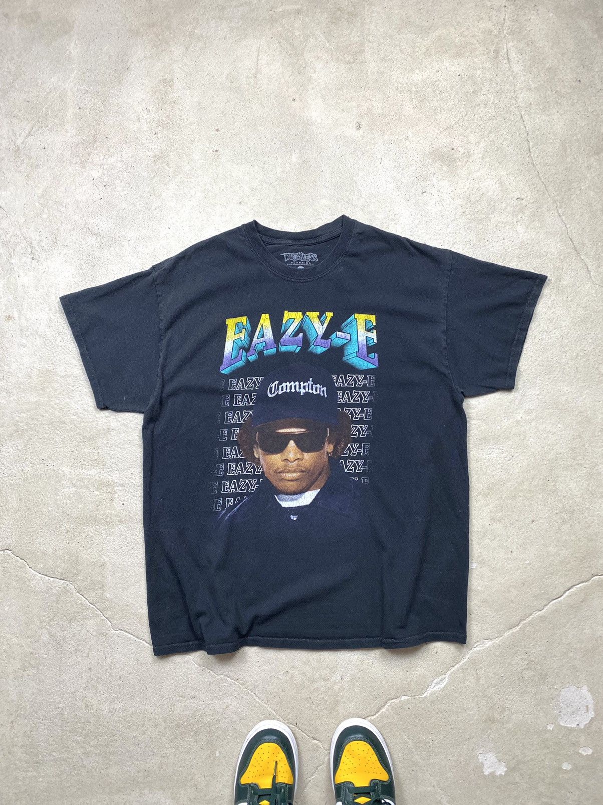 Band Tees Vintage Style Eazy E Rap T Shirt Hip Hop Compton Hype Size US XL / EU 56 / 4 - 1 Thumbnail