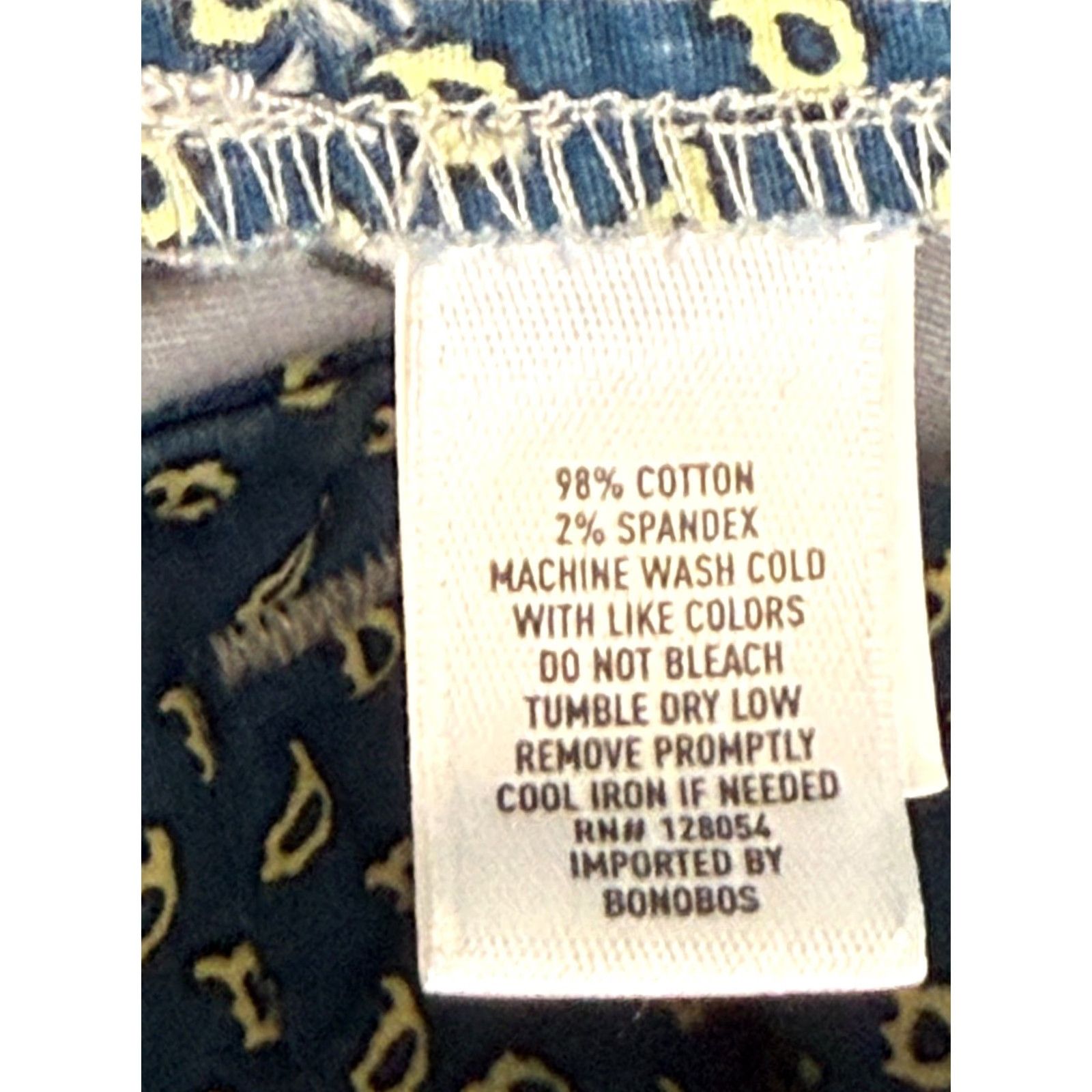 Bonobos Bonobos Chino Pants Mens 33X30 Gray Stretch Athletic Fit Tapered Slash Pockets Size US 33 - 6 Thumbnail