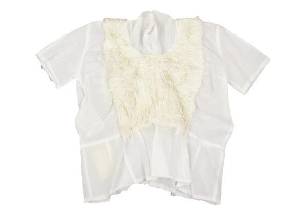 Comme des Garcons Comme Des Garcons White Retro Design Top Size S / US 4 / IT 40 - 3 Thumbnail