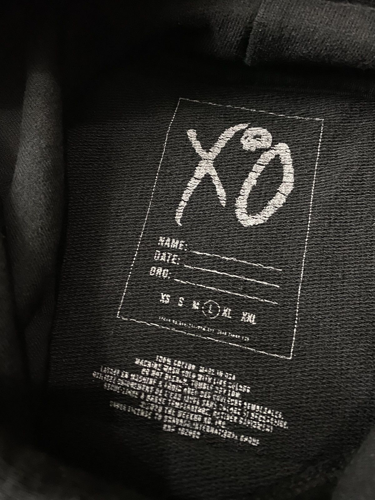 The Weeknd AFTER HOURS FLAMES HOODIE. Size US L / EU 52-54 / 3 - 13 Thumbnail