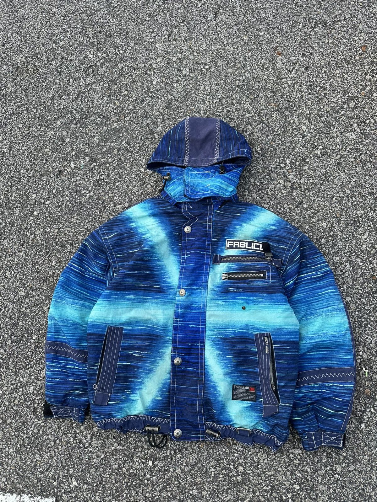 Japanese Brand 👹Vintage Fablice Ski Team Thinsulate Ski Jacket Size US XL / EU 56 / 4 - 2 Thumbnail