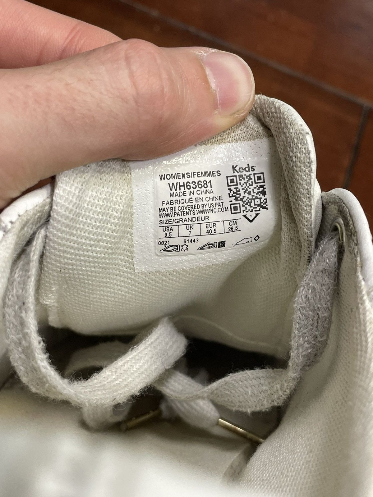 Keds Keds White Sneaker Size US 9.5 / IT 39.5 - 7 Thumbnail