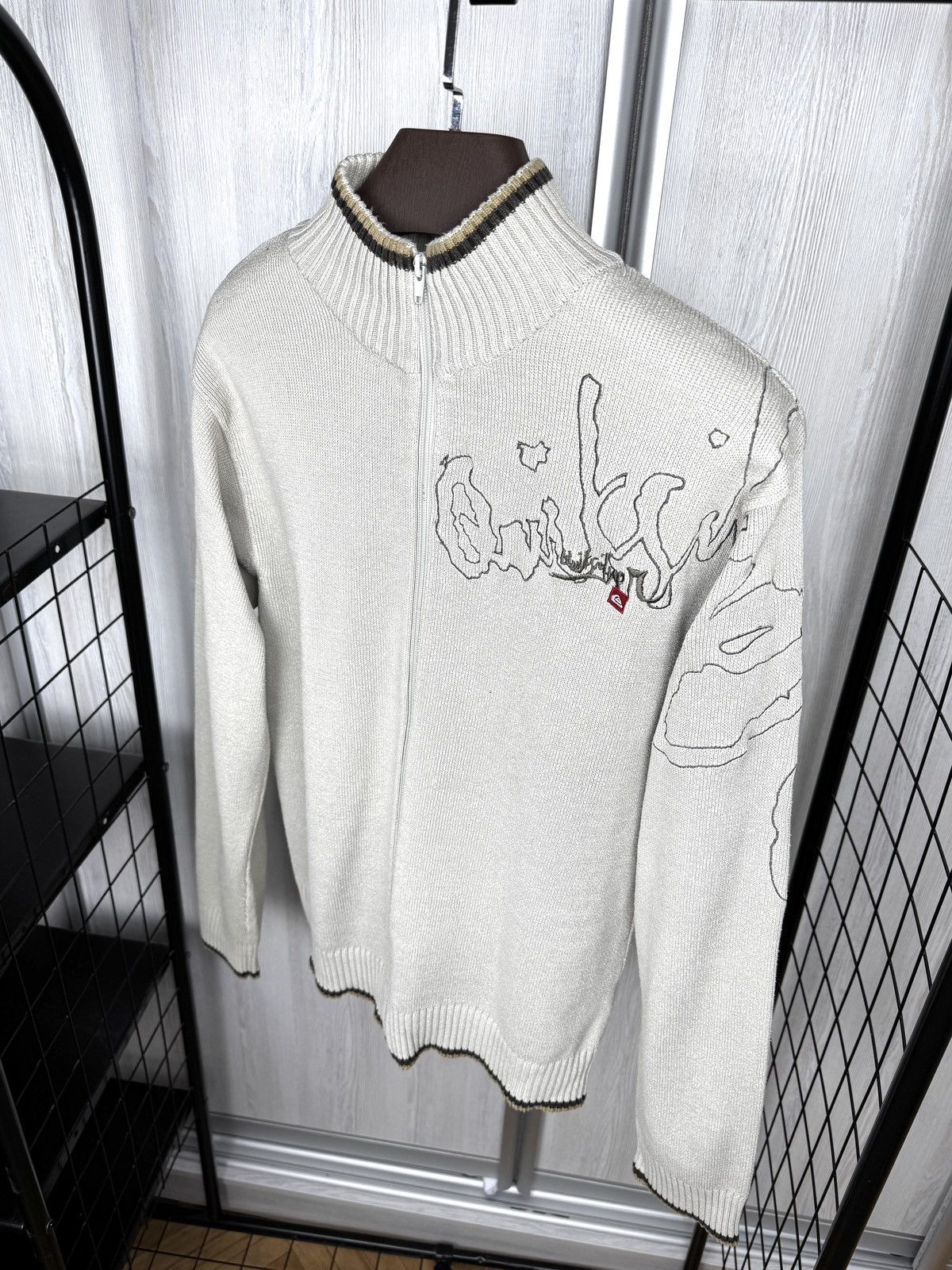 Quiksilver Quiksilver Boketto full-zip sweater cotton acrylic blend Size US M / EU 48-50 / 2 - 6 Thumbnail