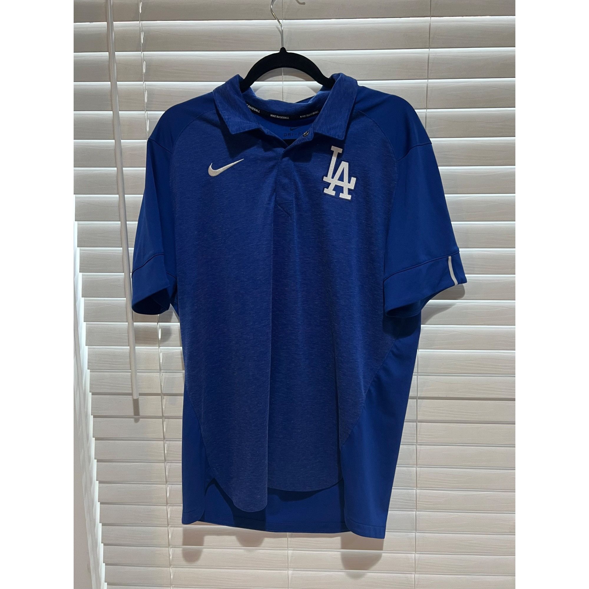 Nike Nike Los Angeles Dodgers Polo Shirt - Size L Size US L / EU 52-54 / 3 - 1 Thumbnail