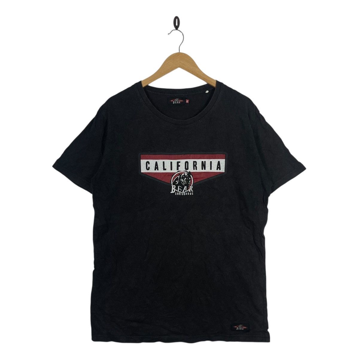 California Republic Bear Surfboards California Logo T-Shirt | Vintage Surfwear Size US XL / EU 56 / 4 - 2 Thumbnail