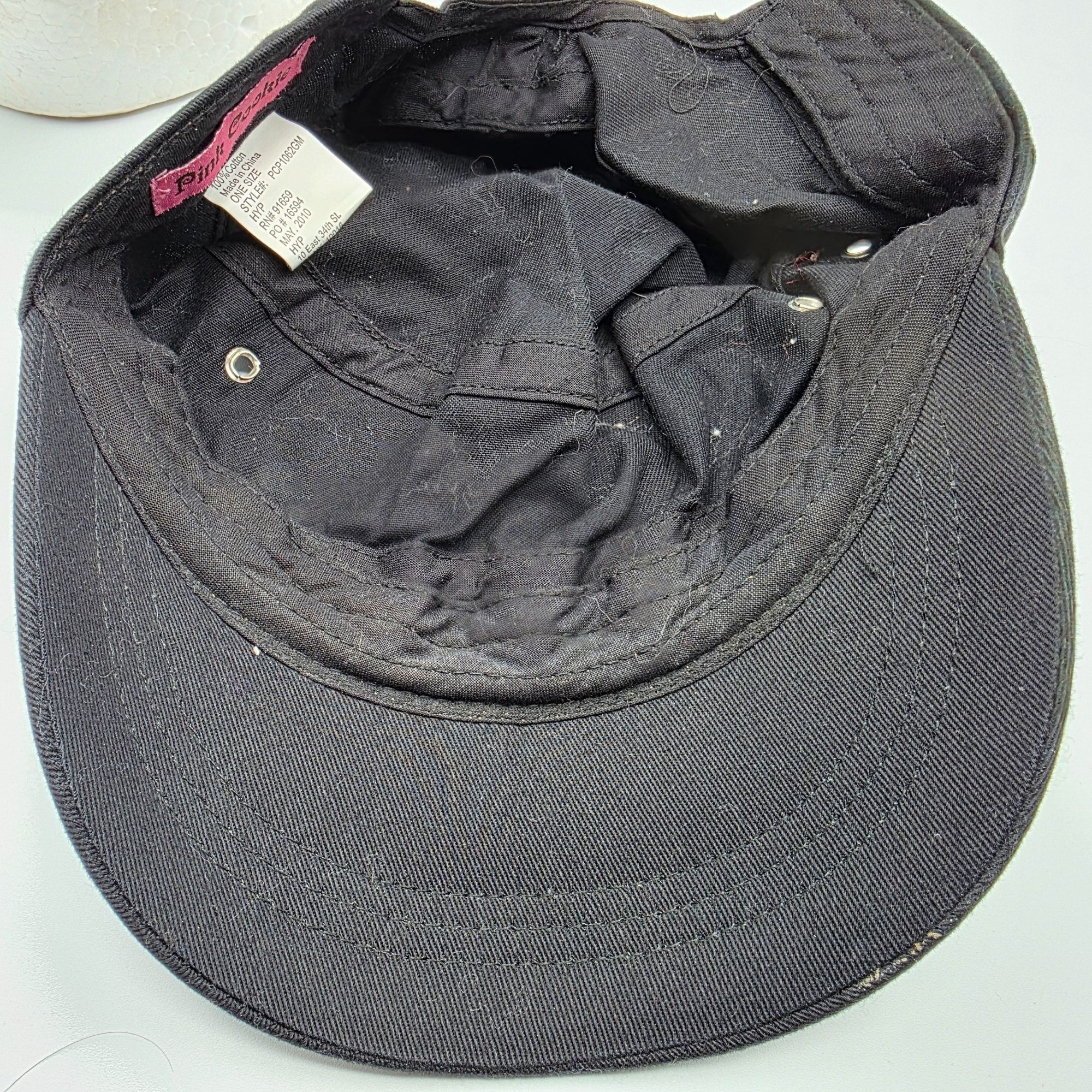 Other Pink Cookie Womens Black Pink Hat Cap Casual Outdoors Lightw Size ONE SIZE - 7 Thumbnail
