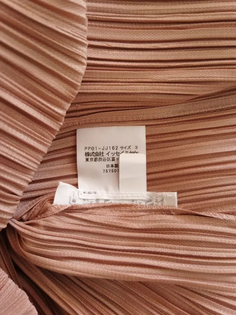 Issey Miyake Issey Miyake size:3 A flesh-pink pleated windbreaker Size XS / US 0-2 / IT 36-38 - 5 Thumbnail