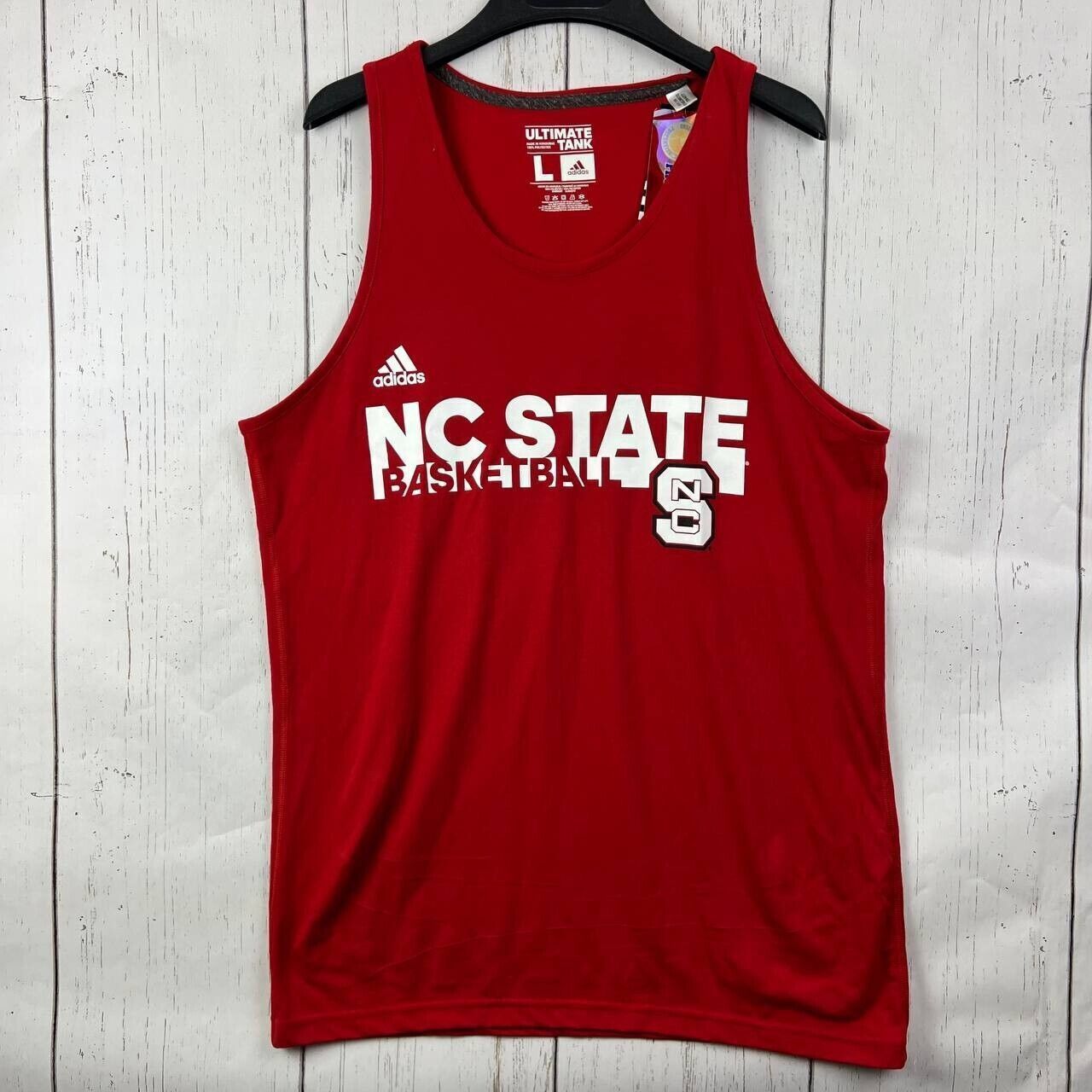 Adidas NC State Wolfpack NCAA L Adidas Climalite Casual Sleeveless Size US L / EU 52-54 / 3 - 1 Thumbnail