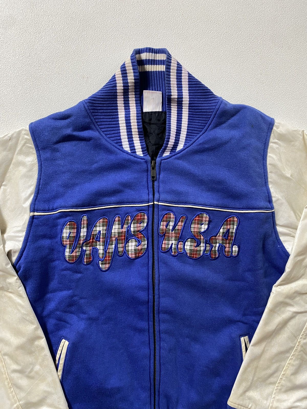 Vans Vintage 90s Vans Varsity Jacket VANS USA Logo Size US M / EU 48-50 / 2 - 3 Thumbnail