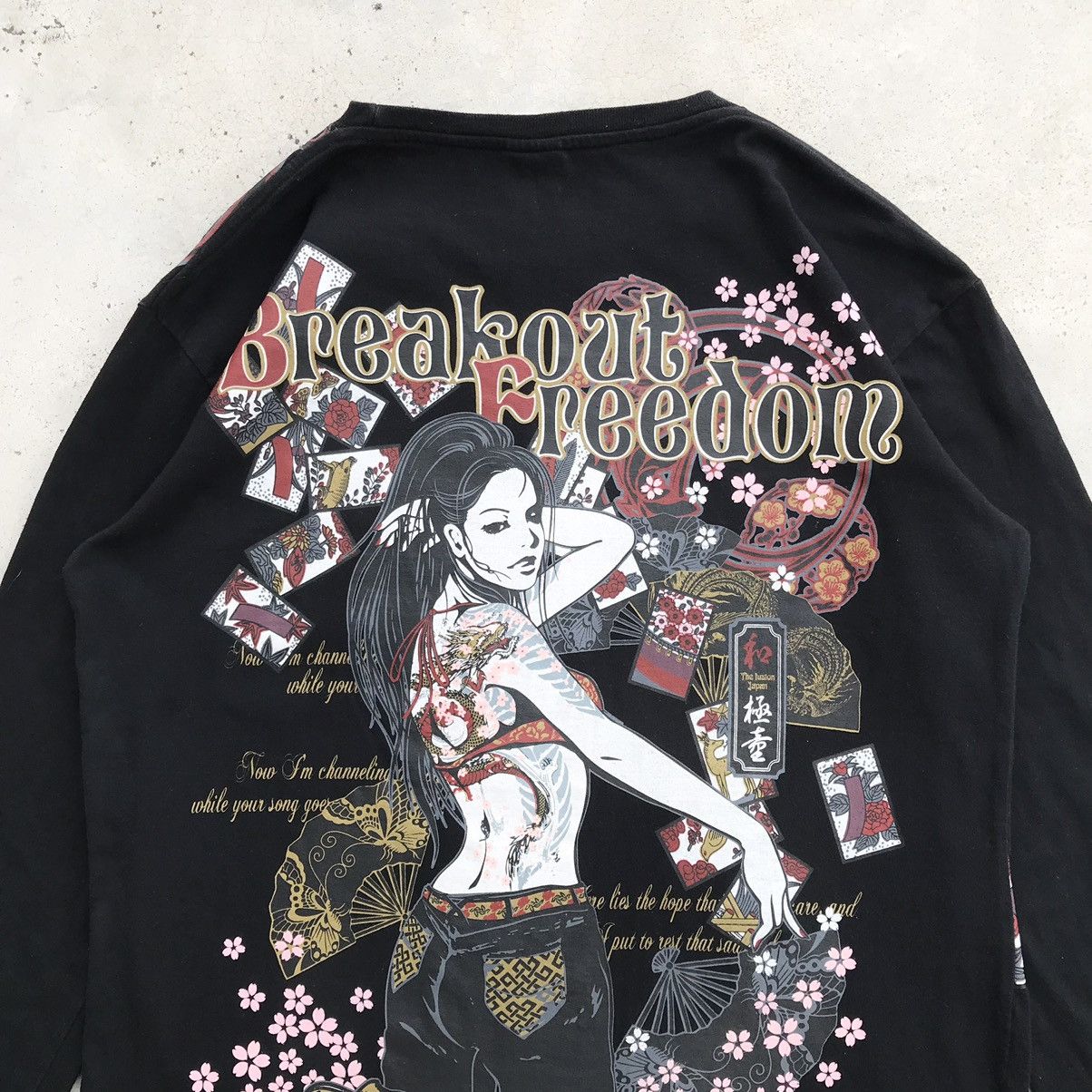 Karakuri Tamashii 2000's Karakuri Tamashii “ Yakuza “ Inspired L/S T-Shirt Size US M / EU 48-50 / 2 - 4 Thumbnail