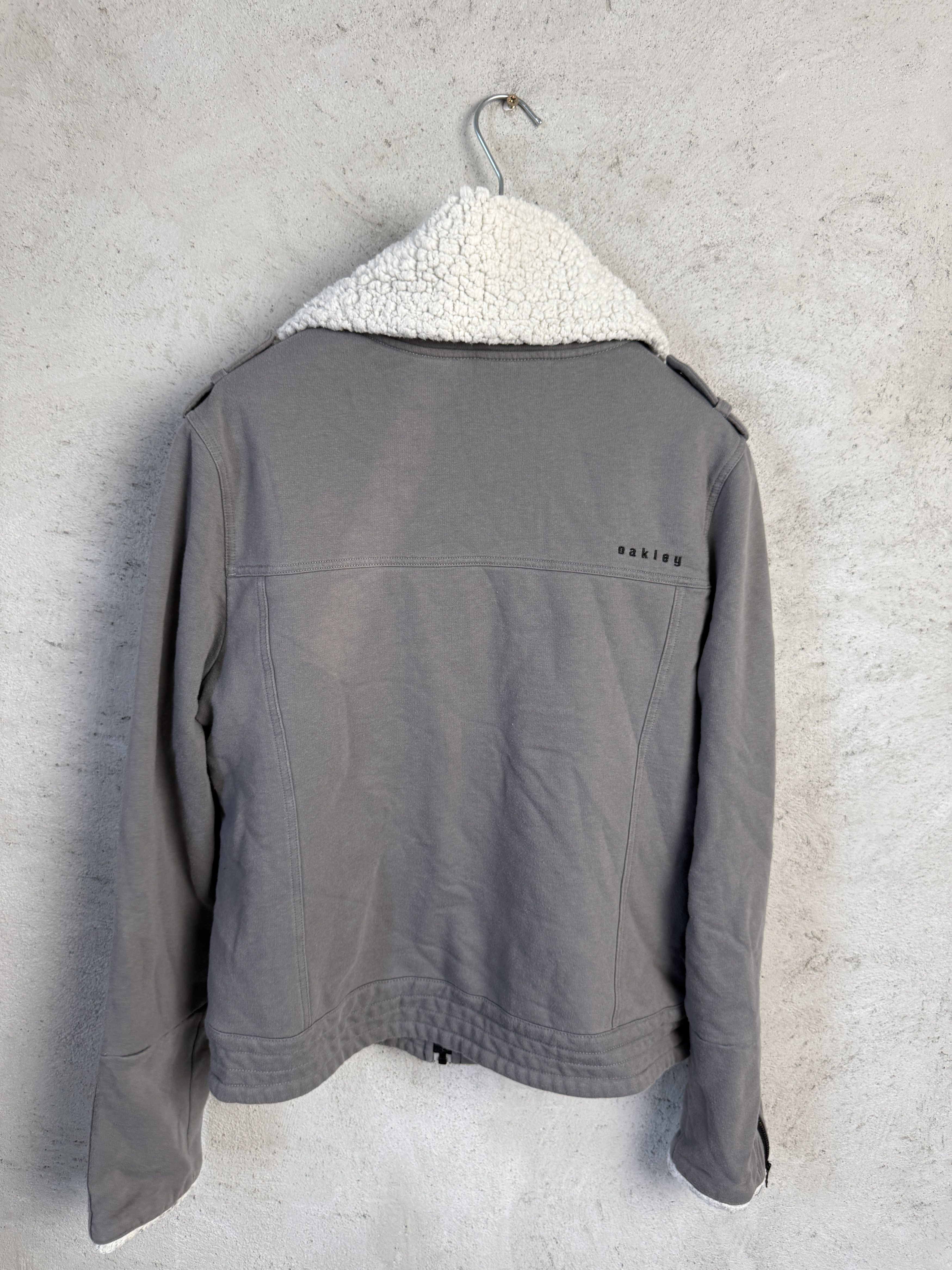 Oakley Oakley sherpa zip-up fleece jacket sweatshirt Size M / US 6-8 / IT 42-44 - 7 Thumbnail