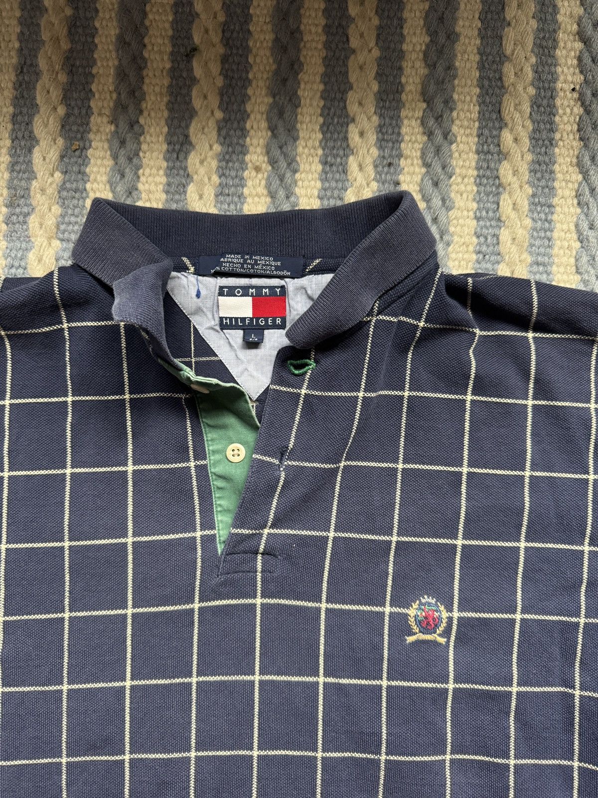 Tommy Hilfiger × Vintage Vintage Tommy Hilfiger Polo Size US XL / EU 56 / 4 - 1 Thumbnail