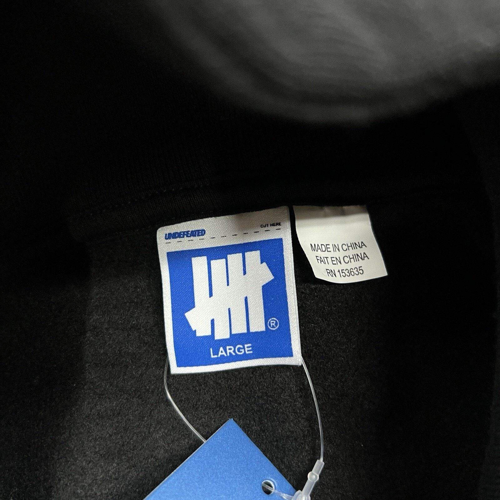 Undefeated Undefeated Barrel Pullover Hoodie Size Large Mens Black Size US L / EU 52-54 / 3 - 7 Thumbnail