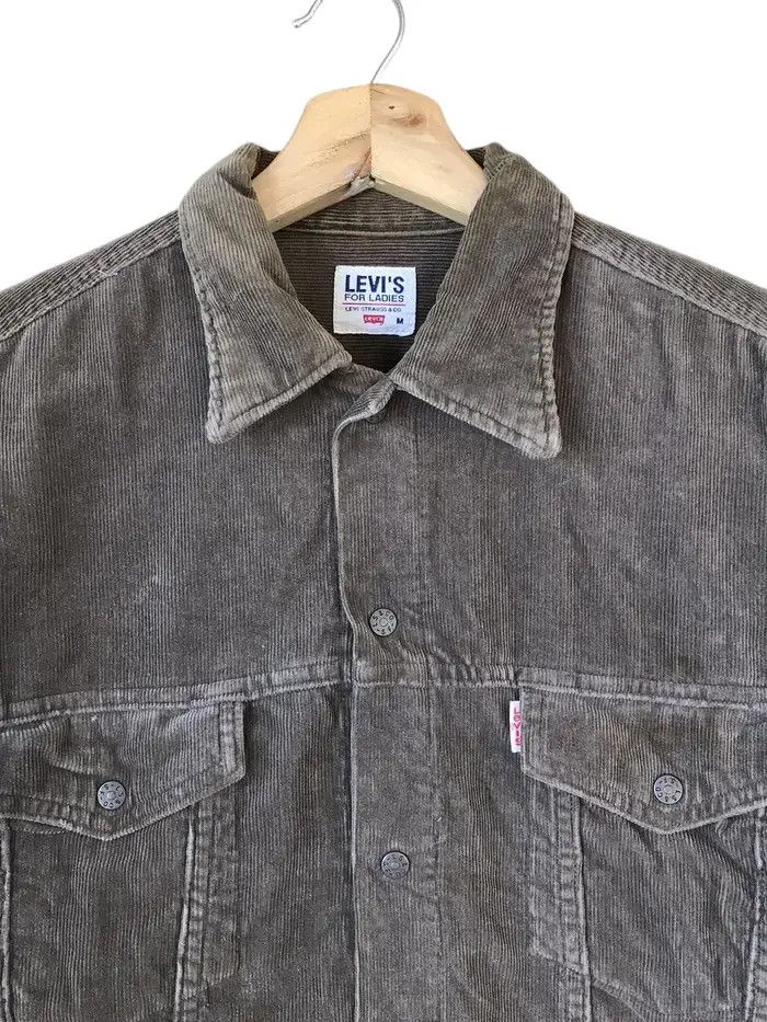 Levi's Vintage Levi's White Tag Corduroi Jackets Size M / US 6-8 / IT 42-44 - 4 Thumbnail