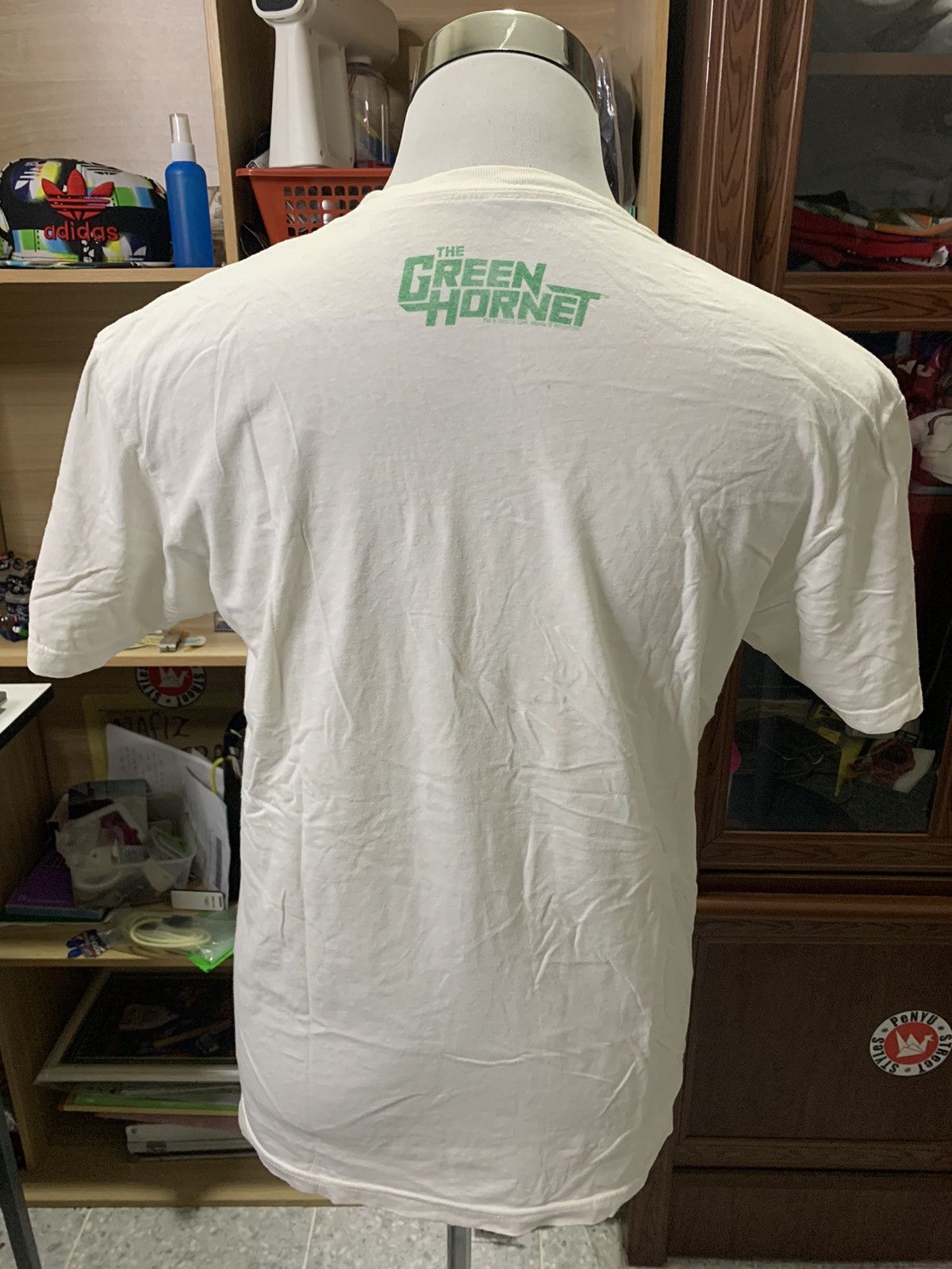 Other Movie Tee The Green Hornet White T Shirt Missing Tag Size US M / EU 48-50 / 2 - 6 Thumbnail