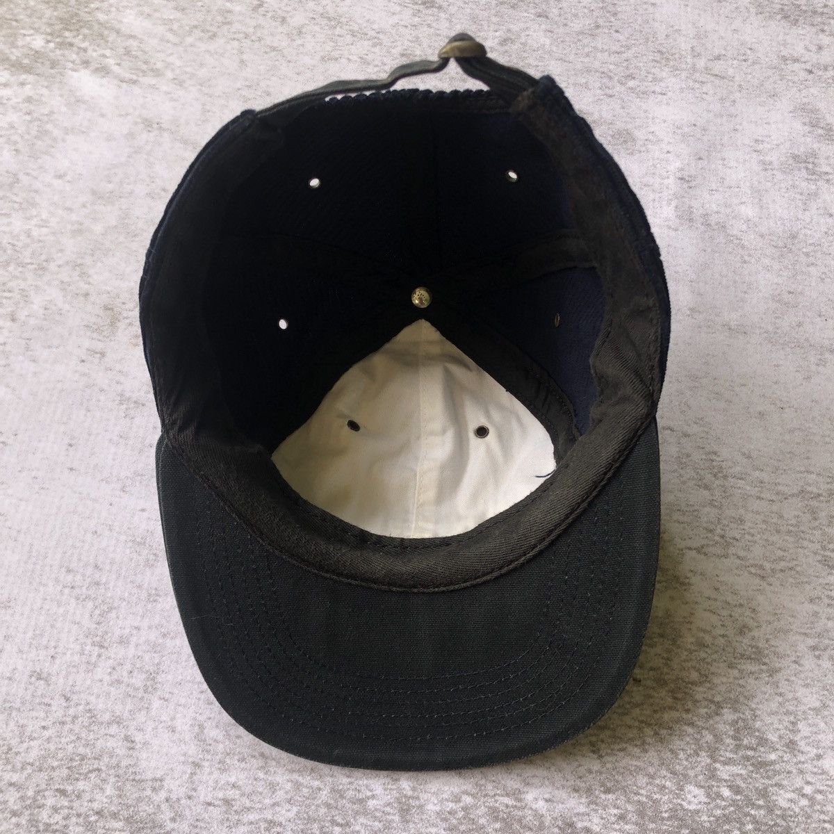 Supreme SUPREME CLASSIC LOGO CORDUROY 6 PANEL NAVY SS15 Size ONE SIZE - 4 Thumbnail