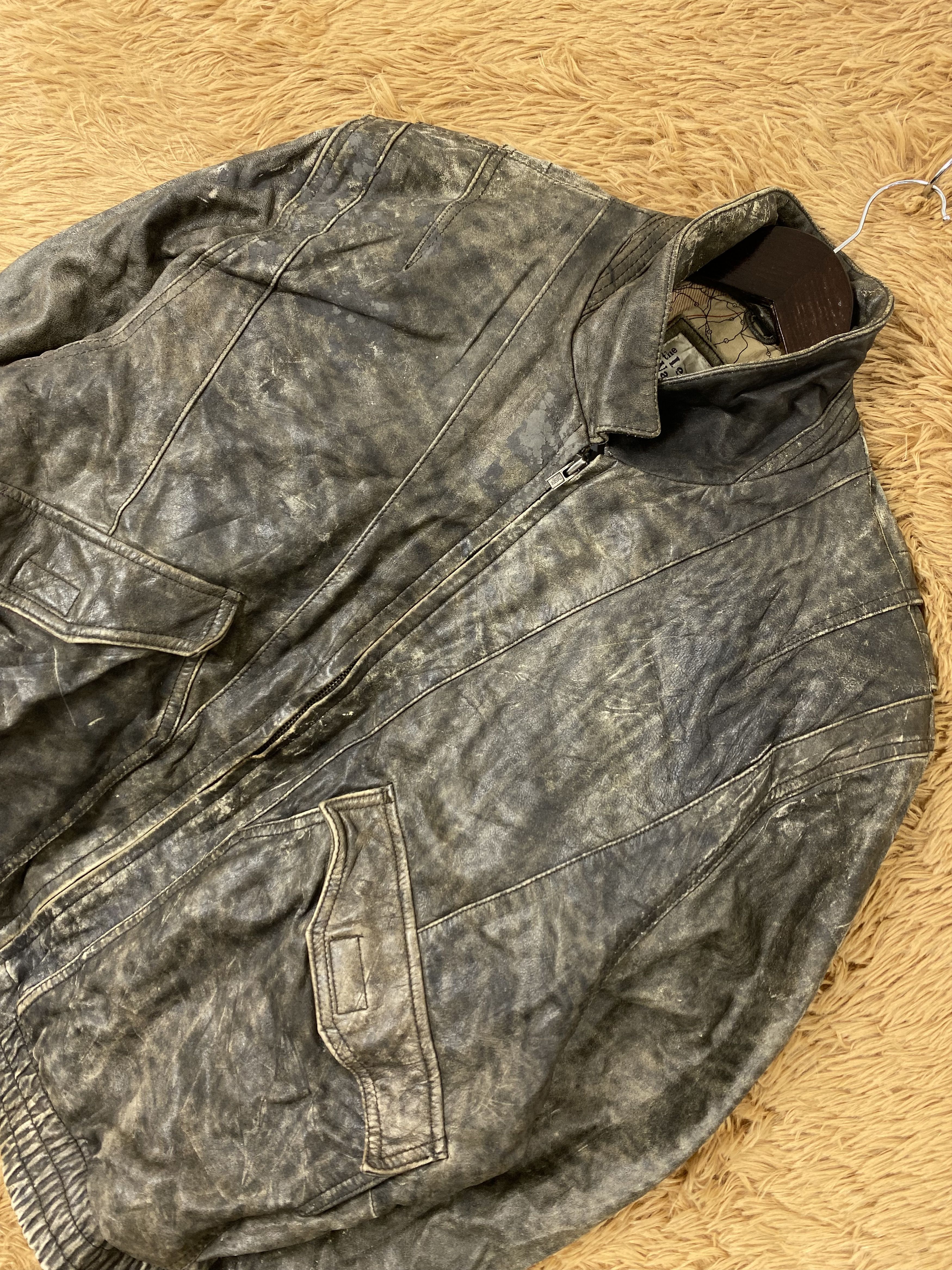 Vintage Vintage Leather Warehouse Jacket Size US M / EU 48-50 / 2 - 2 Thumbnail