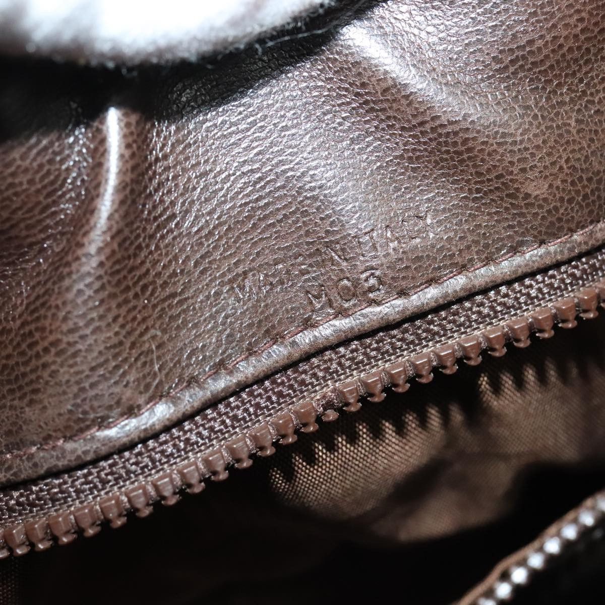 Celine CELINE C Sulky Boston Bag Canvas Brown Gold Size ONE SIZE - 13 Thumbnail