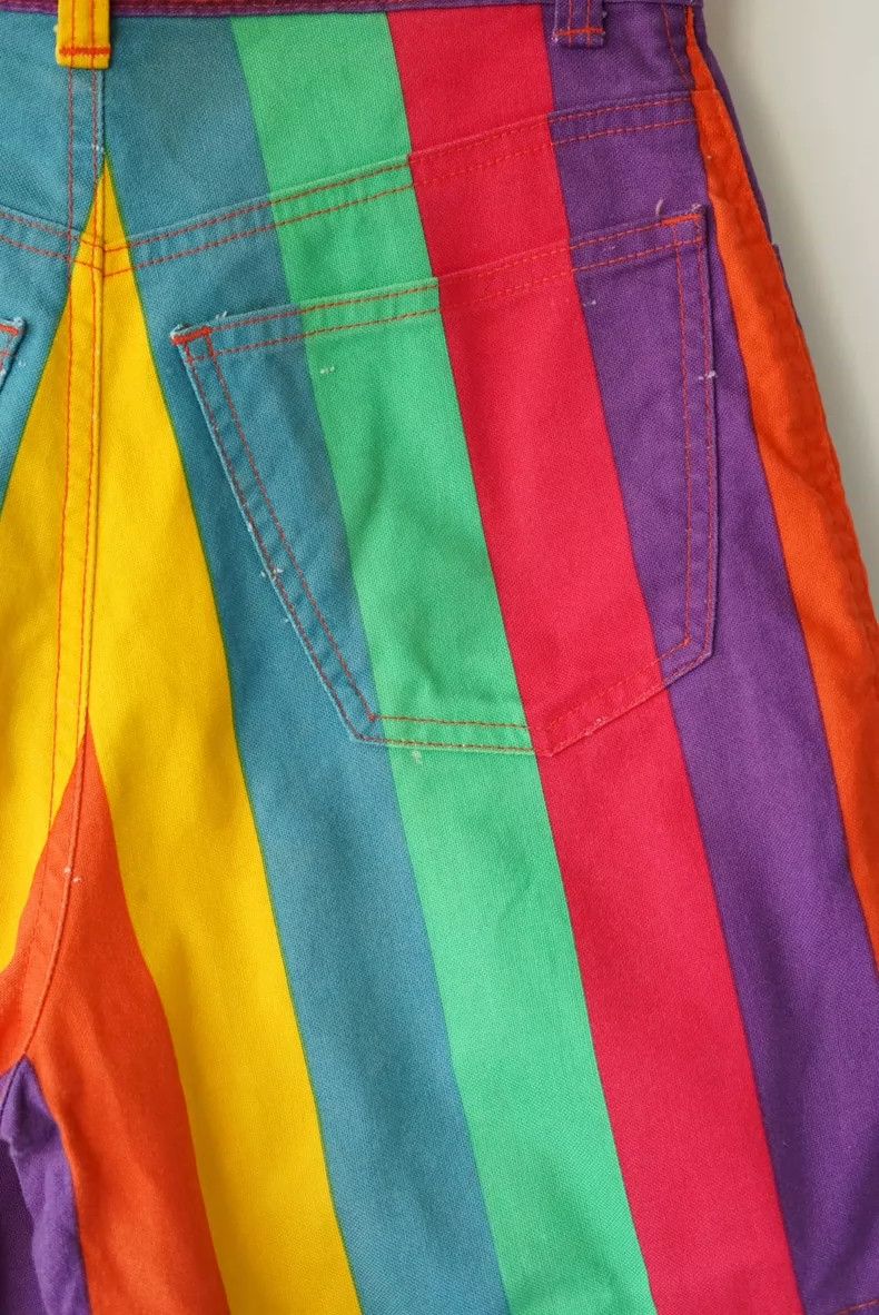 Kenzo KENZO size63cm Hokusai rainbow pants in the 1980s Size 27" / US 4 / IT 40 - 6 Thumbnail