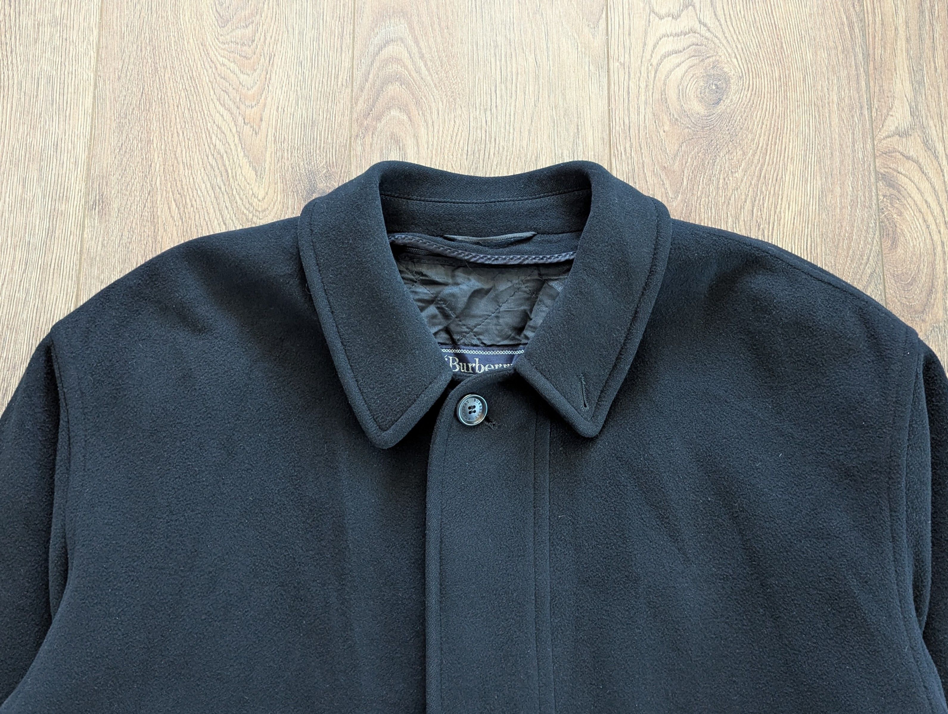 Burberry Vintage BURBERRYS Wool Cashmere Men's Coat + Novachek Lining Size US L / EU 52-54 / 3 - 22 Thumbnail