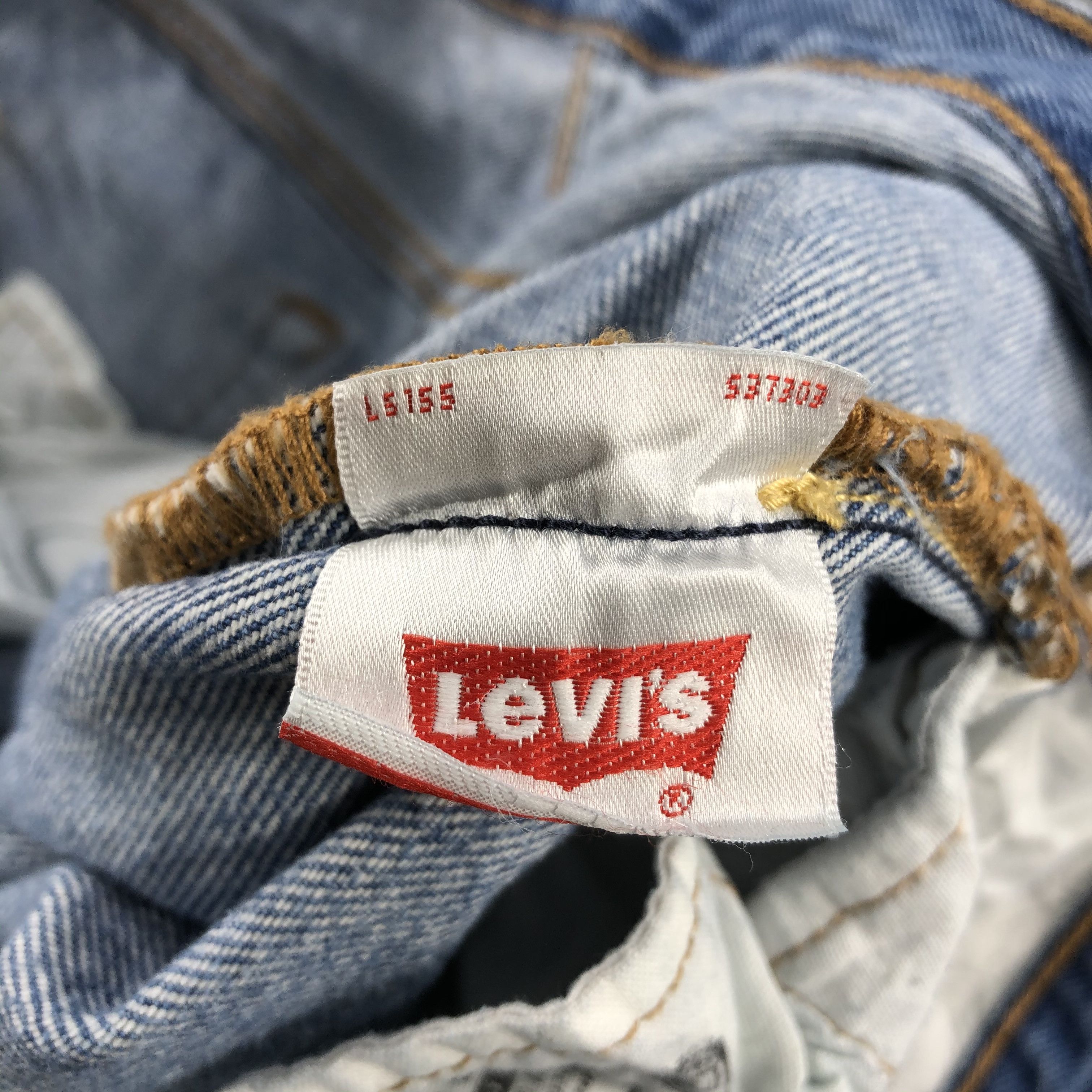 Levi's Vintage Blue Wash Levis 501 Jeans-J2064 Size US 34 / EU 50 - 9 Thumbnail