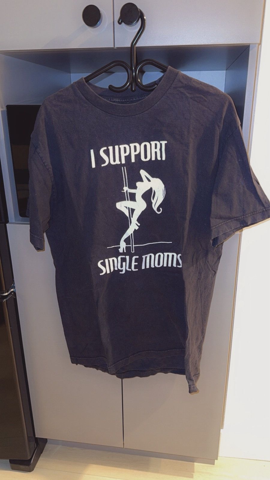 Vintage Vintage I support single moms tee Size US XL / EU 56 / 4 - 1 Thumbnail