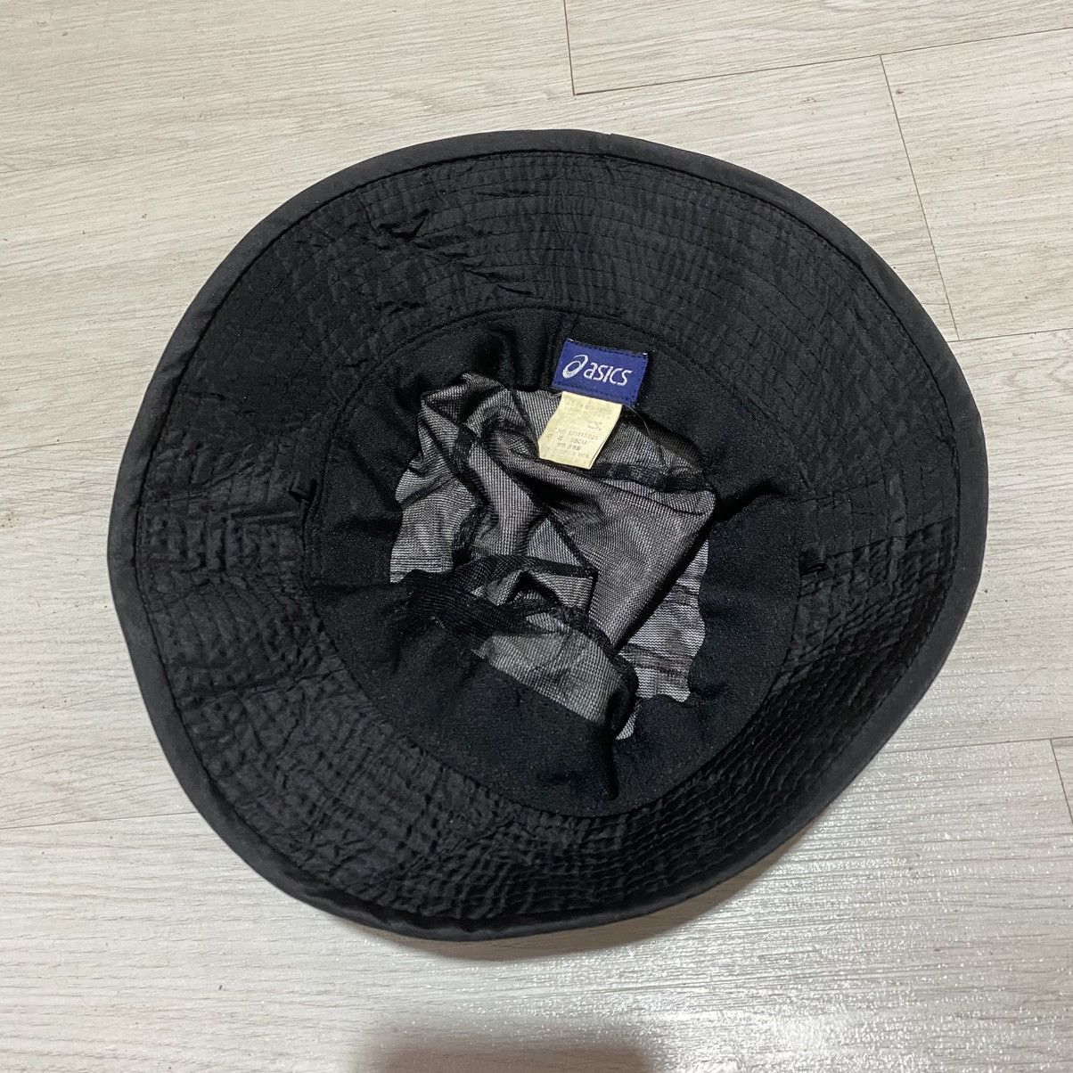 Asics Vintage asics embroidery nylon bucket hat Size ONE SIZE - 6 Thumbnail