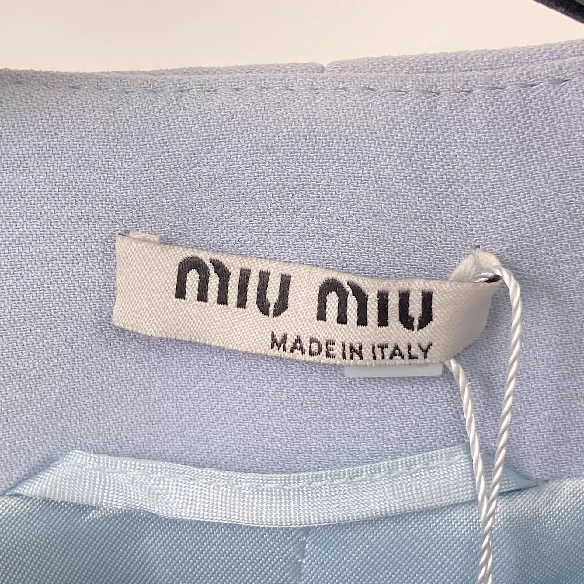 Miu Miu MIU MIU crystal blue short jacket 42 Size M / US 6-8 / IT 42-44 - 5 Thumbnail