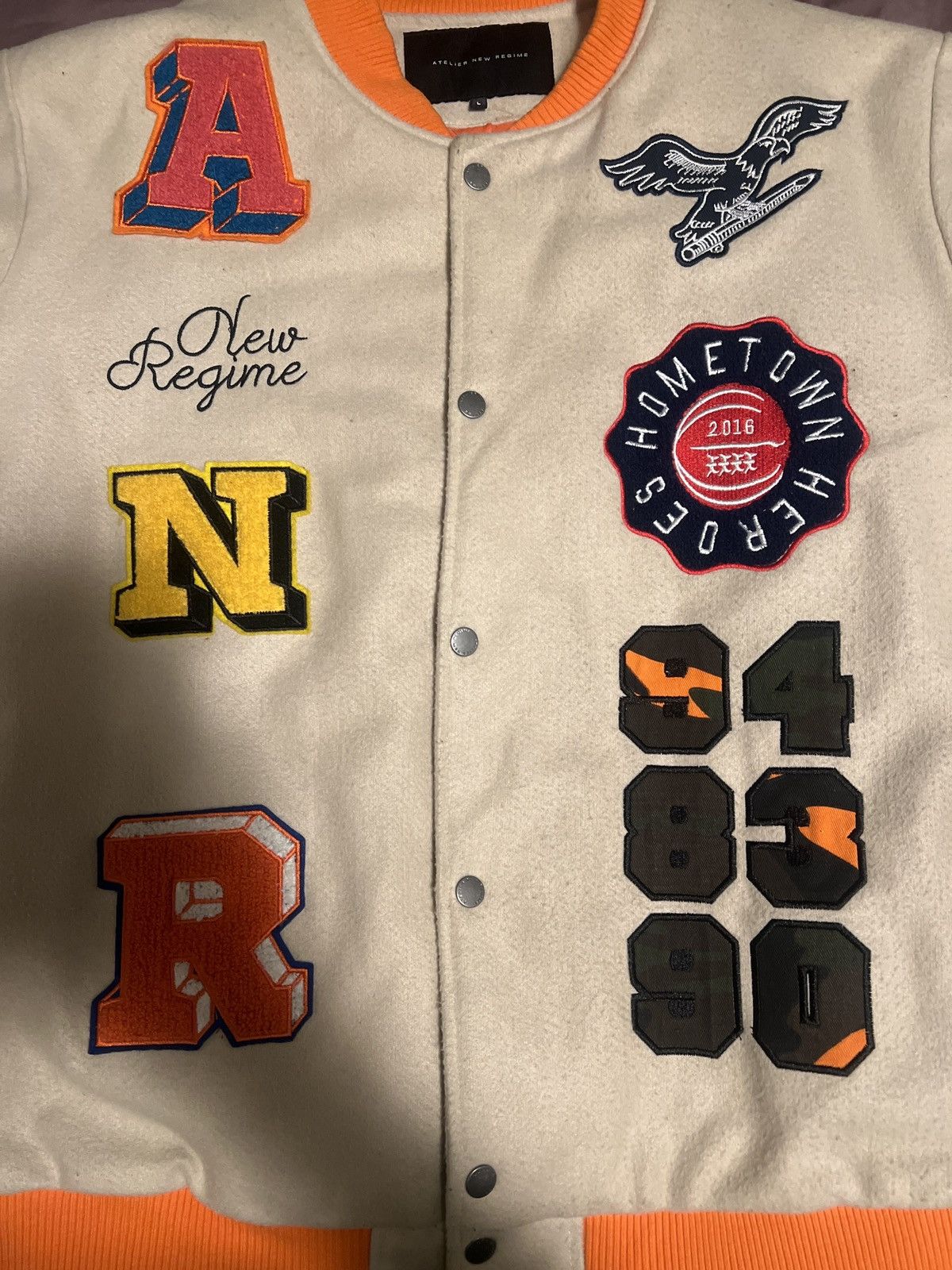 Atelier New Regime Atelier New Regime Birds of a Feather Varsity Jacket Size US L / EU 52-54 / 3 - 7 Thumbnail