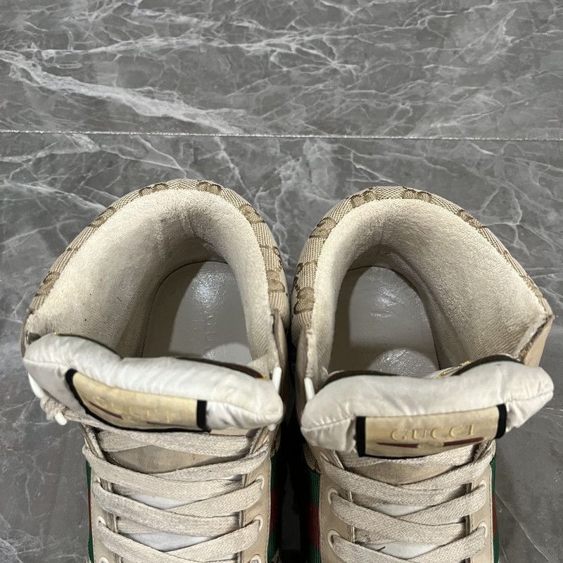 Gucci Gucci High-Top Dirty Sneakers - Size US 9.5 / EU 42-43 - 6 Thumbnail