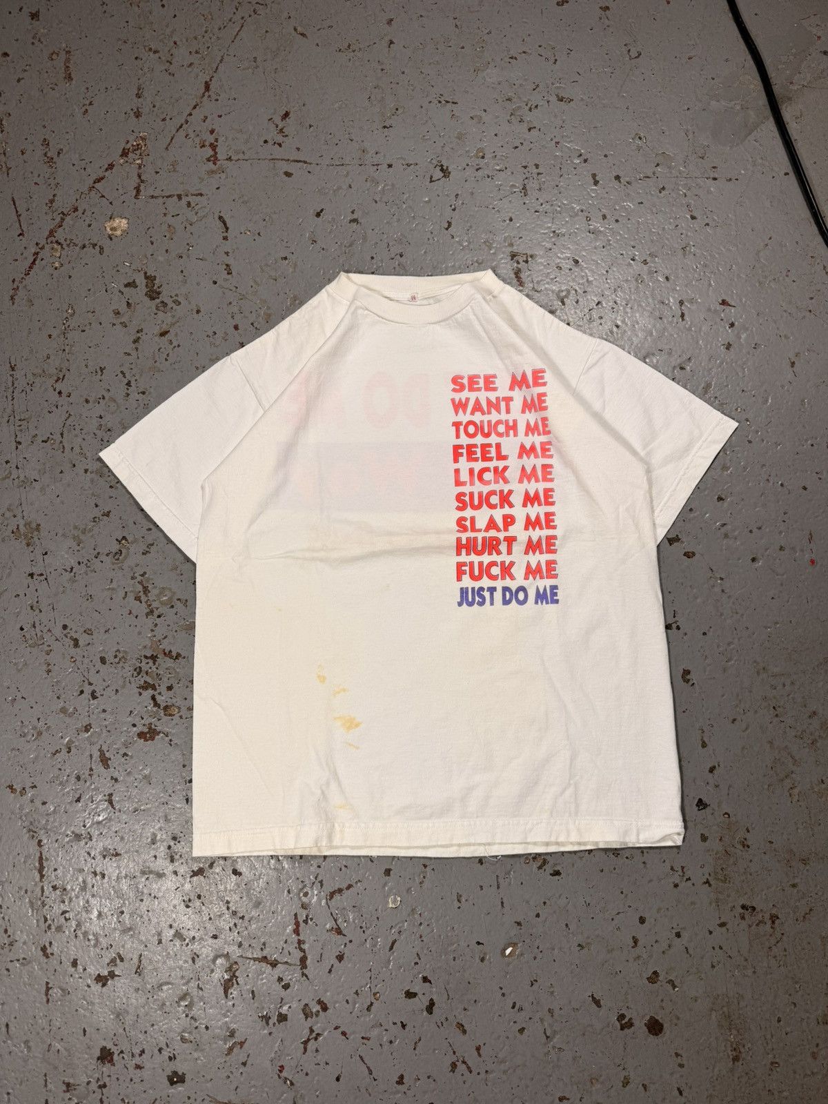 Other Vintage Just Do Me Tee Size US M / EU 48-50 / 2 - 1 Thumbnail