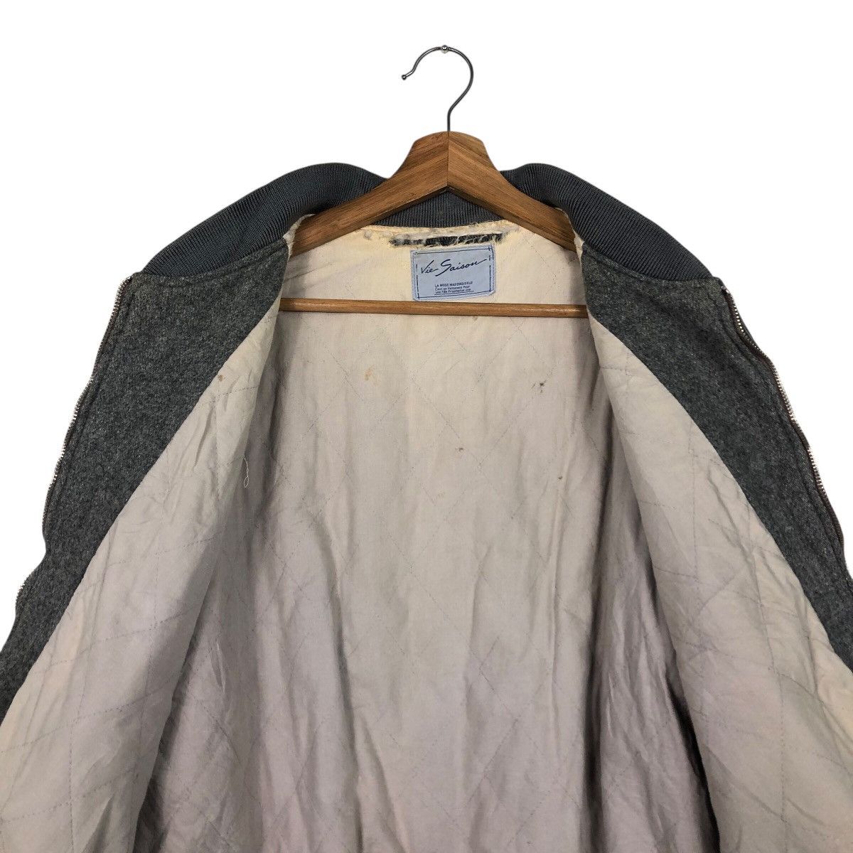 Issey Miyake Vintage Bomber Jacket Detroit Vie Saison Mademoiselle Japan Size US M / EU 48-50 / 2 - 16 Thumbnail