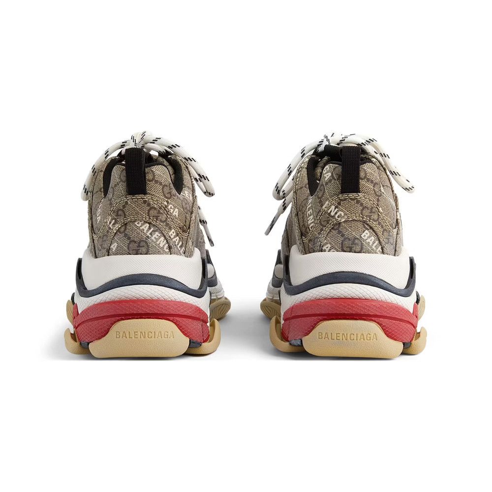 Balenciaga × Gucci Gucci x Balenciaga The Hacker Project Triple S Sneaker Size US 9 / EU 42 - 4 Thumbnail