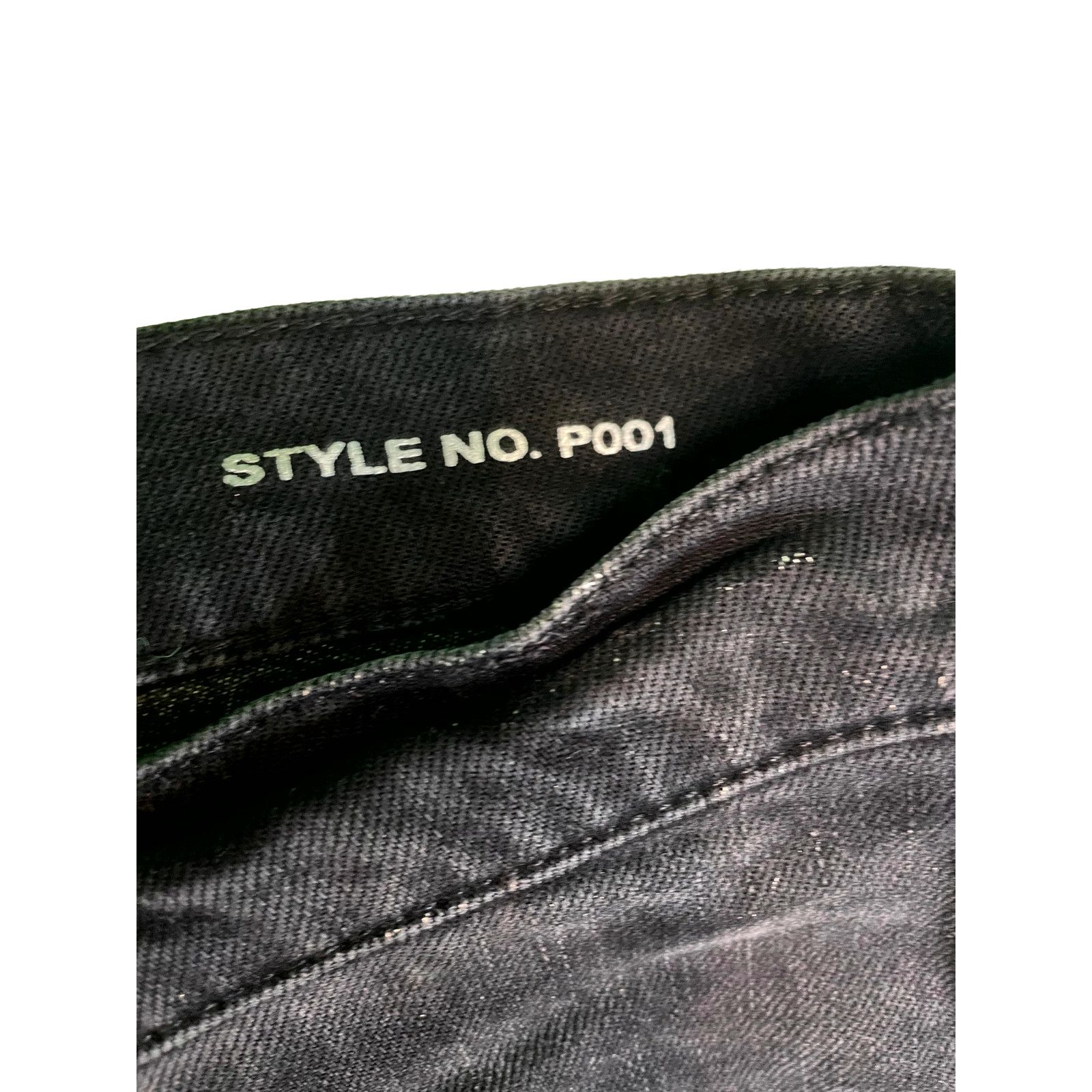 Purple Brand Purple Brand Splatter Black Jeans Size US 36 / EU 52 - 5 Thumbnail