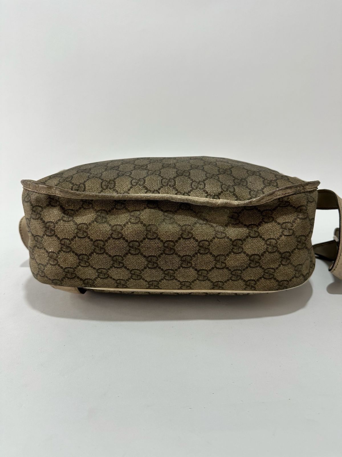 Gucci GUCCI Monogram Medium Double Buckle Flap Messenger Bag Size ONE SIZE - 3 Thumbnail
