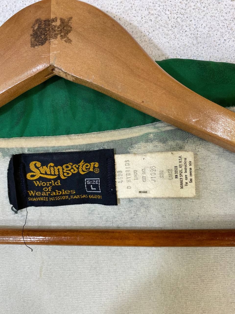 Swingster vintage swingster light jacket made in usa nice design Size US L / EU 52-54 / 3 - 10 Thumbnail