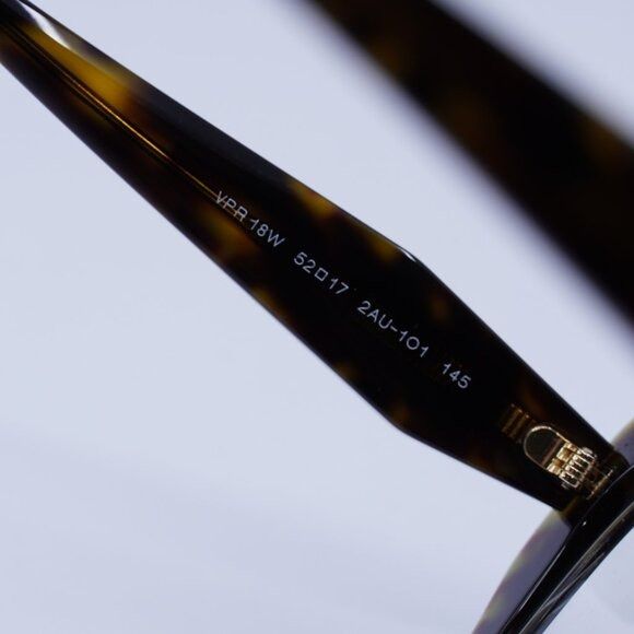 Prada 🕶️ New Prada PR18WV 2AU1O1 52mm Eyeglasses - Havana Frame Size ONE SIZE - 8 Thumbnail