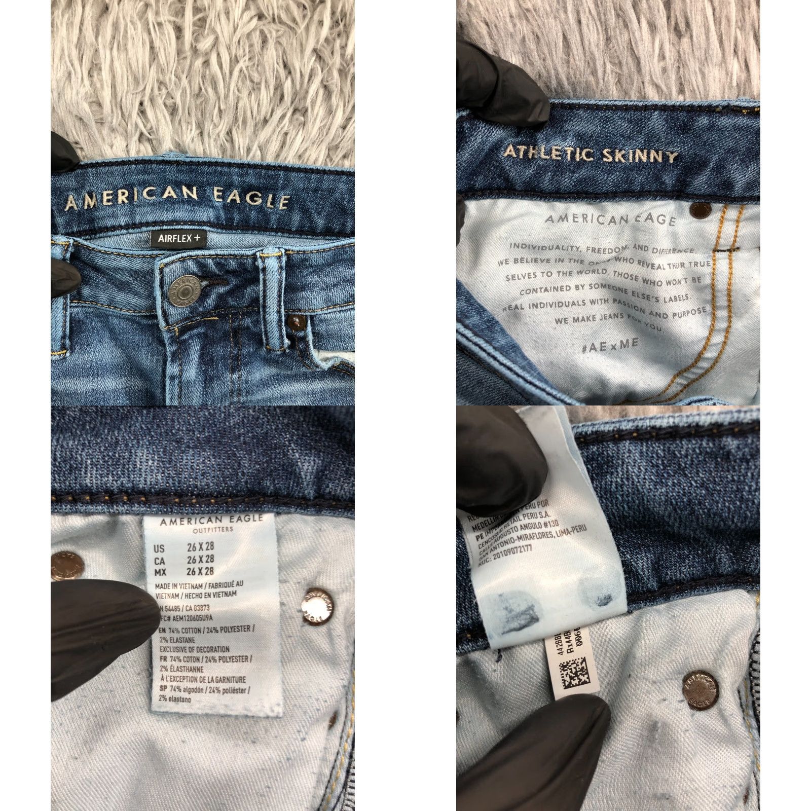 American Eagle Outfitters American Eagle Outfitters Jeans Skinny Wash Blue Size 26 Womens Size 26" / US 2 / IT 38 - 9 Thumbnail