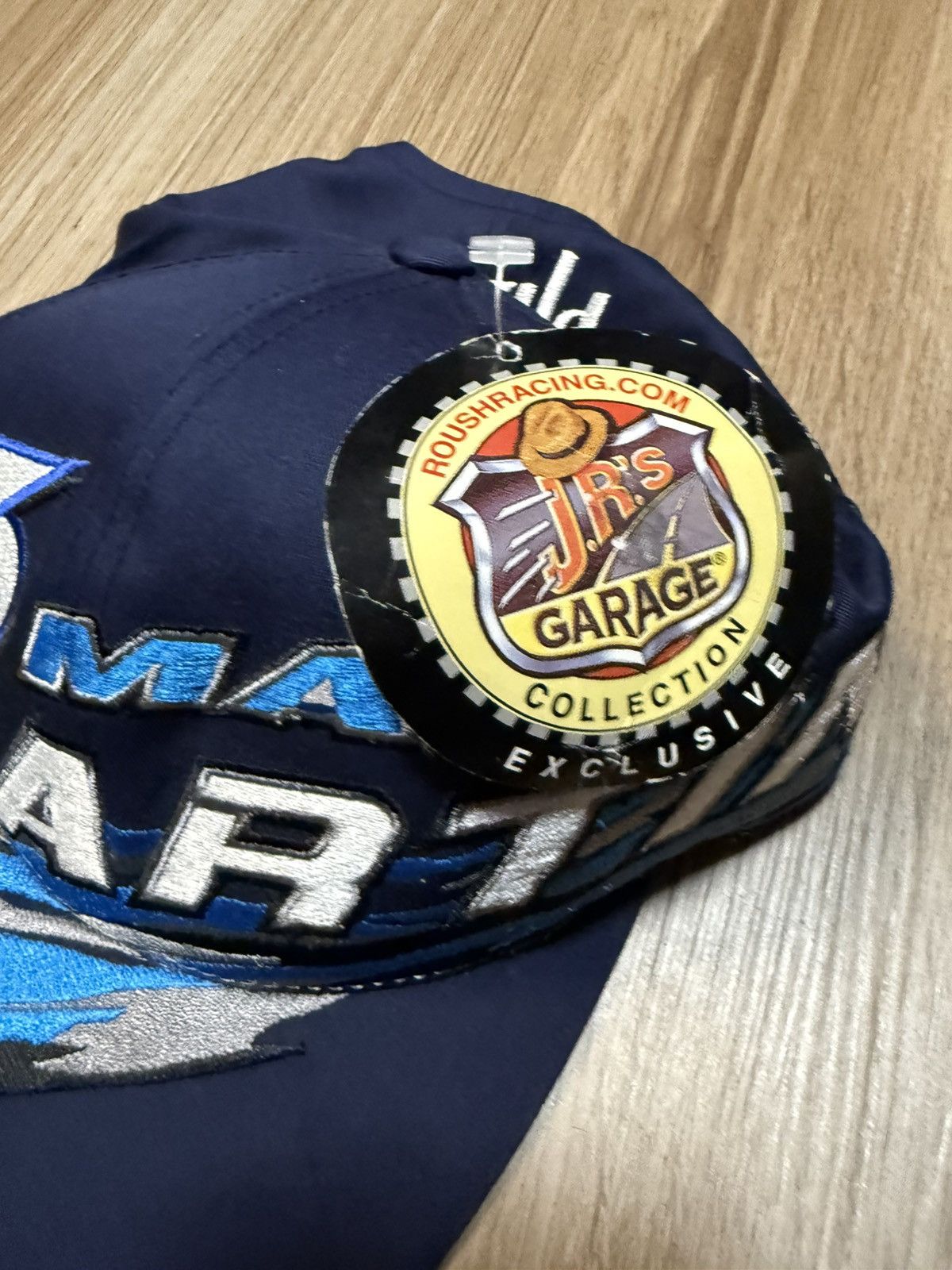 NASCAR Vintage Mark Martin Racing #6 NASCAR SnapBack Hat Cap Size ONE SIZE - 7 Thumbnail