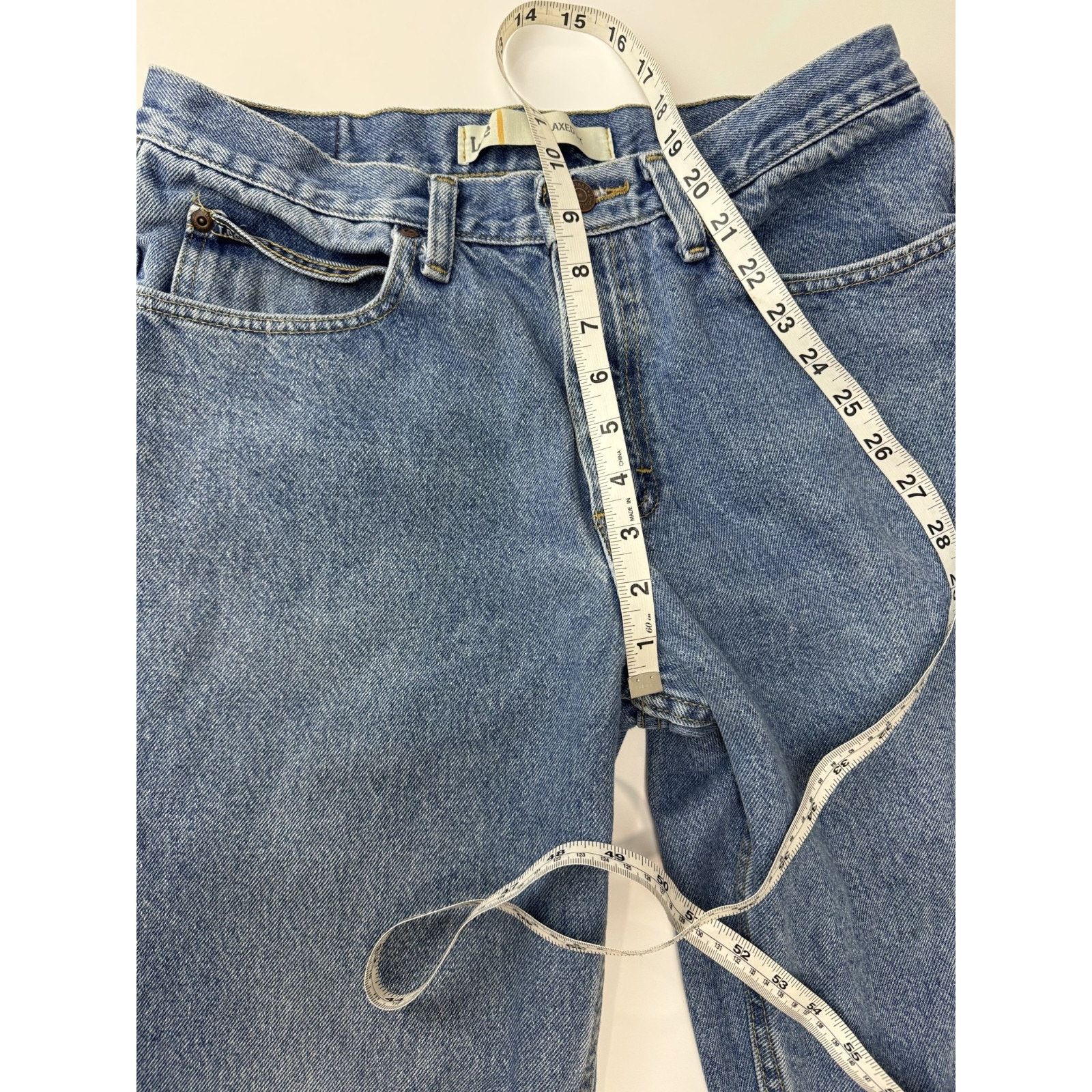 Lee Vintage 90s Lee Relaxed Fit Jeans Cotton Blue Men's 32*30 Size US 32 / EU 48 - 4 Thumbnail